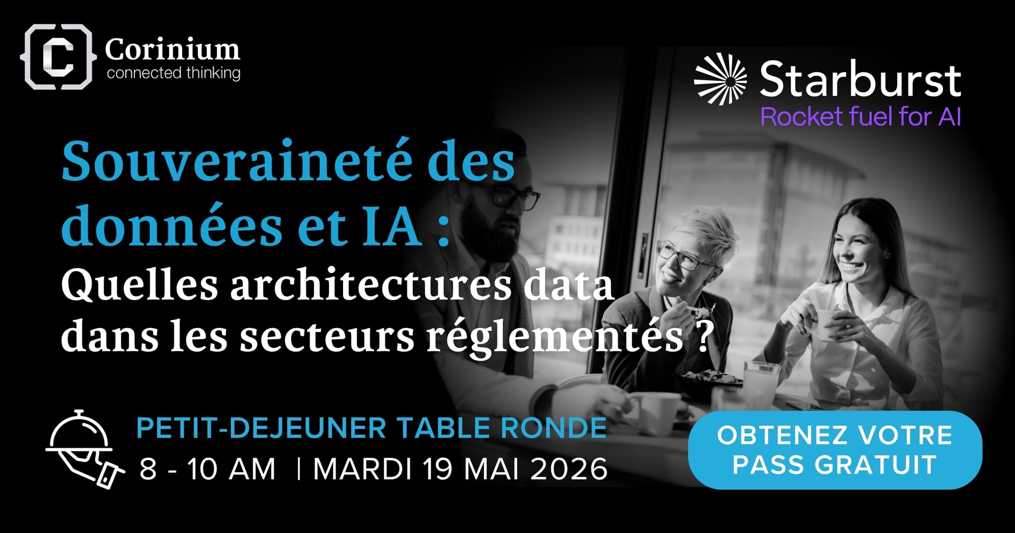 Starburst Roundtable — Paris, événement Tier 3 sélectionné par Agenda Tech