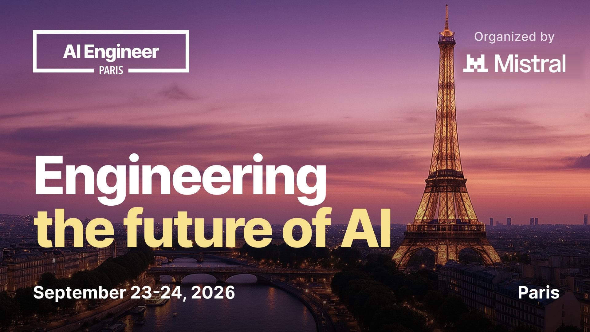 AI Engineer Paris 2026 — Paris, événement Tier 2 sélectionné par Agenda Tech