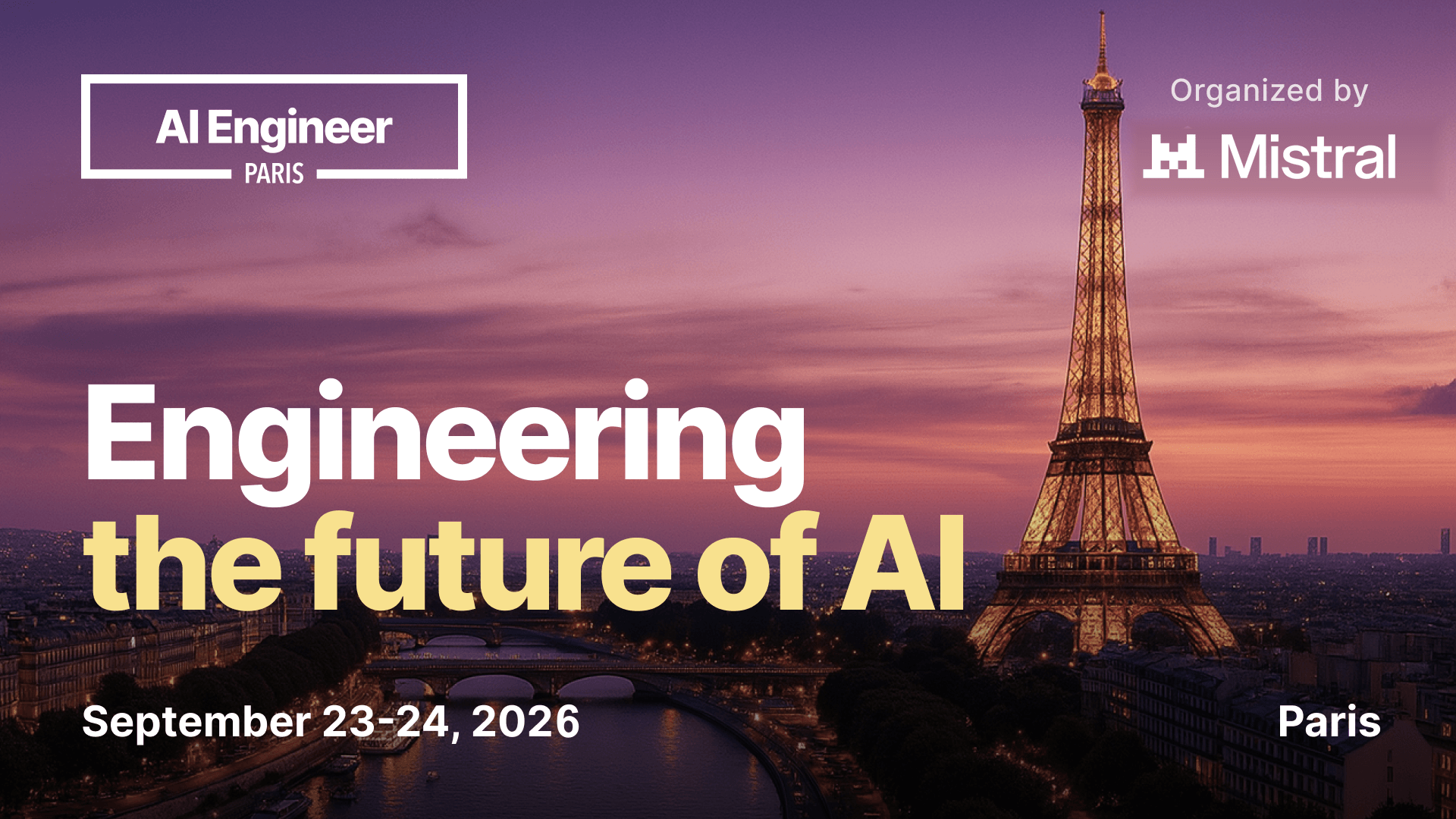 AI Engineer Paris 2026 — Paris, événement Tier 2 sélectionné par Agenda Tech