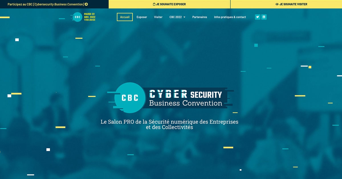 Salon Sécurité Numérique Entreprises Collectivités — Toulouse, événement Tier 2 sélectionné par Agenda Tech