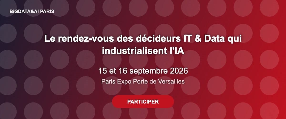Site Big Data & AI Paris 2026 - 15-16 septembre, Paris Expo Porte de Versailles