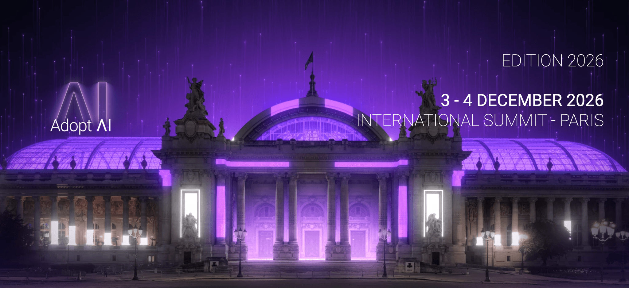 Adopt AI Grand Palais — événement tech à Paris (2026)