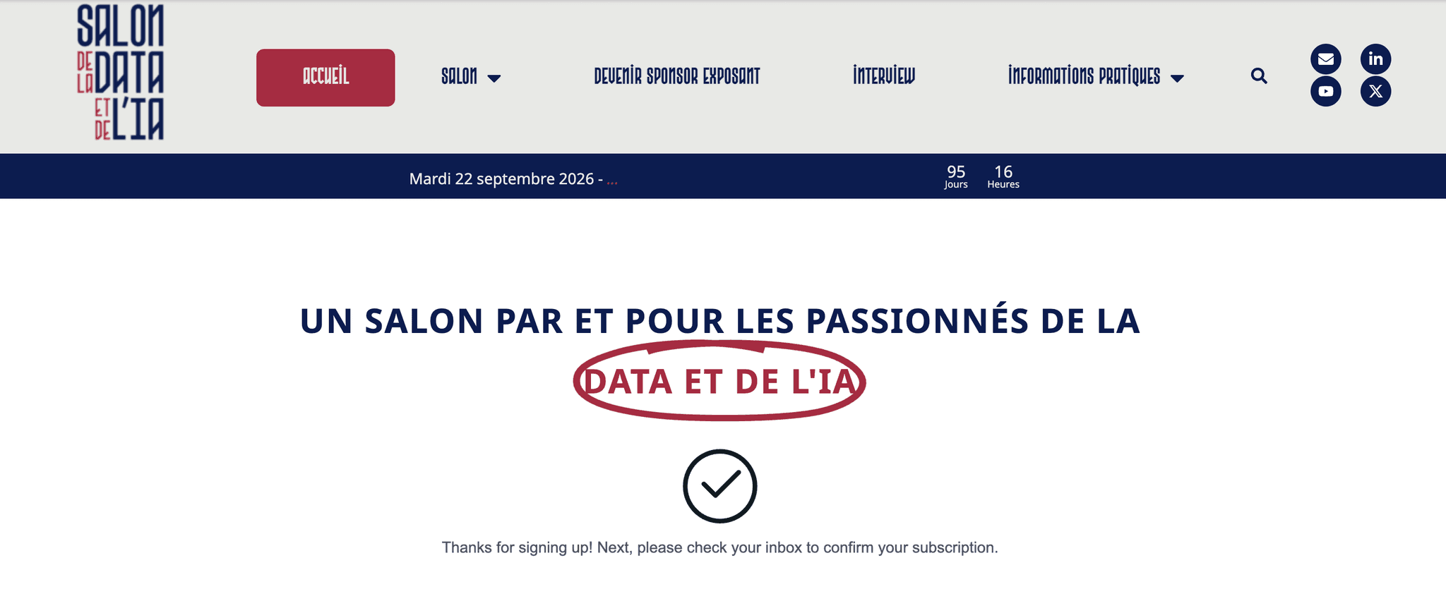 Salon de la Data 2026 — événement tech à Nantes
