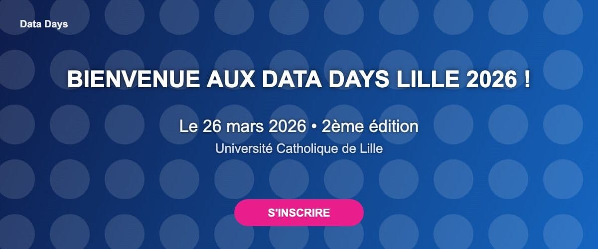 Site Data Days Lille 2026 - 26 mars, Université Catholique de Lille
