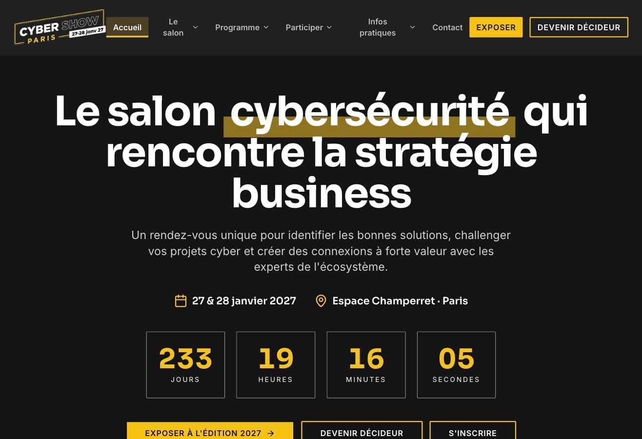 Cyber Show Paris — Espace Champerret, Paris