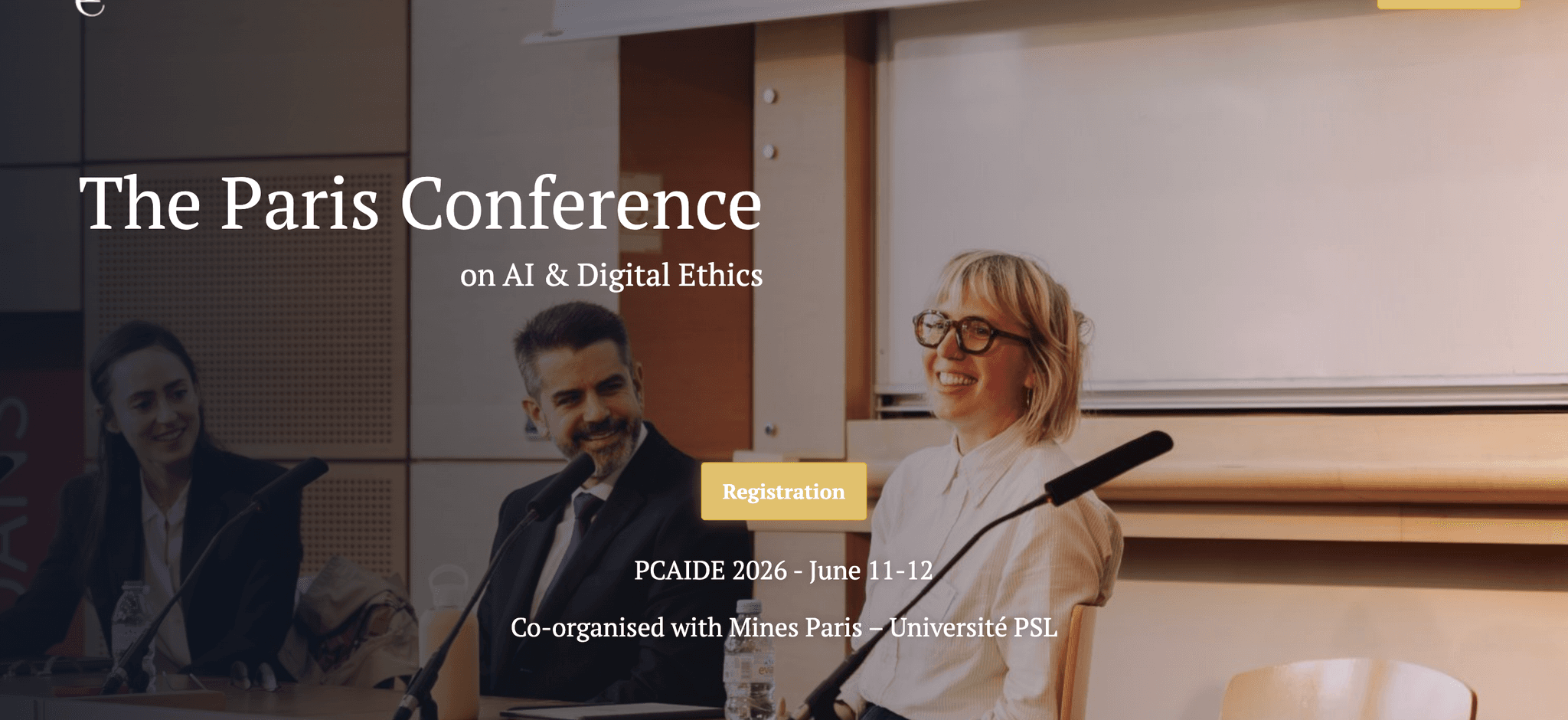 PCAIDE — The Paris Conference on AI & Digital Ethics