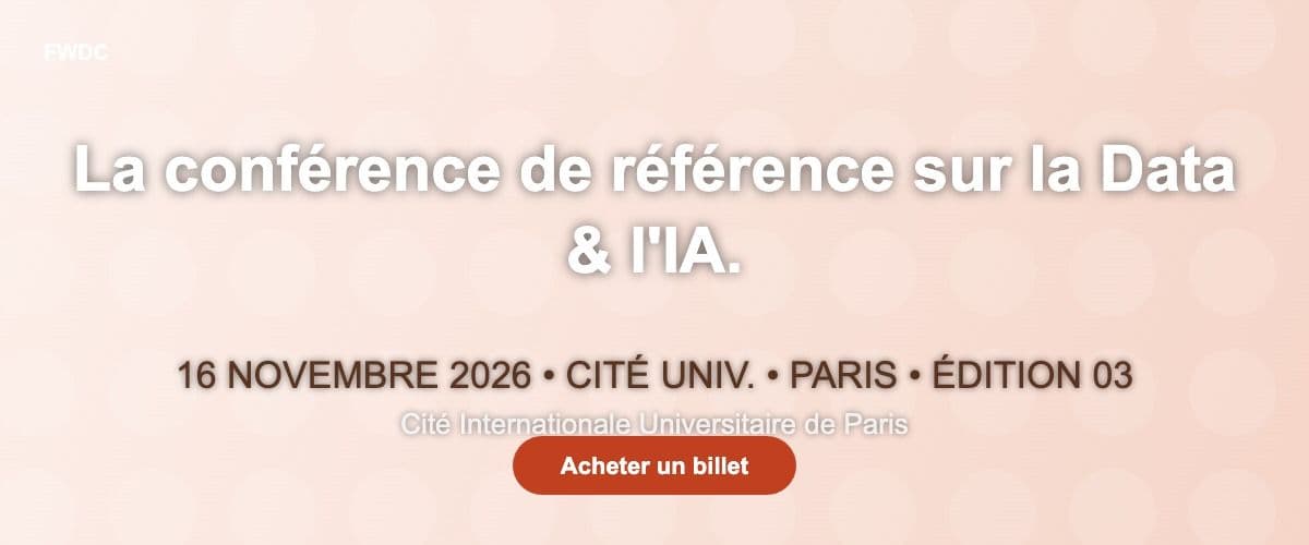 Site Forward Data Conference 2026 - 16 novembre, Cité Universitaire, Paris