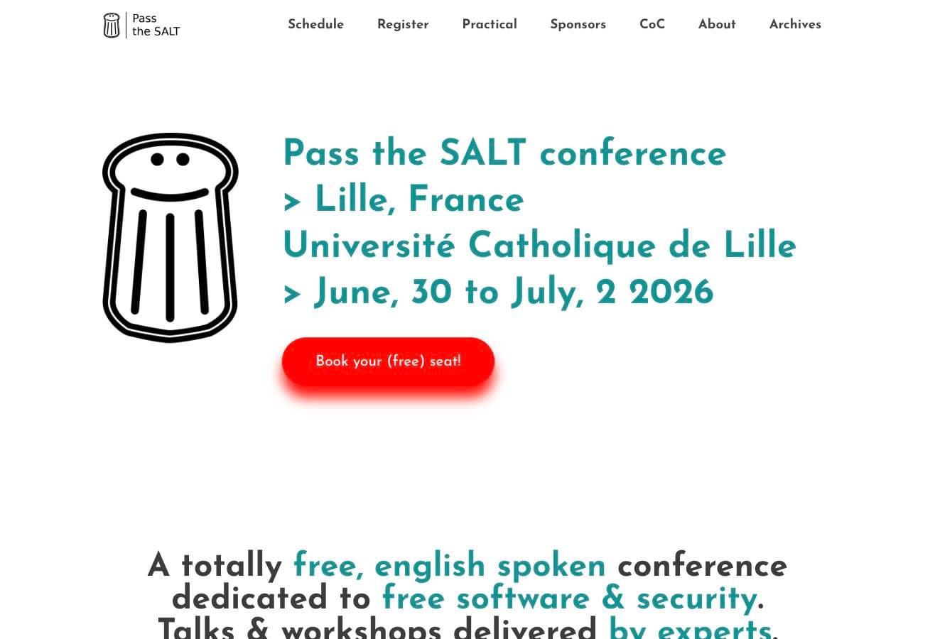 Pass the SALT — Université Catholique de Lille