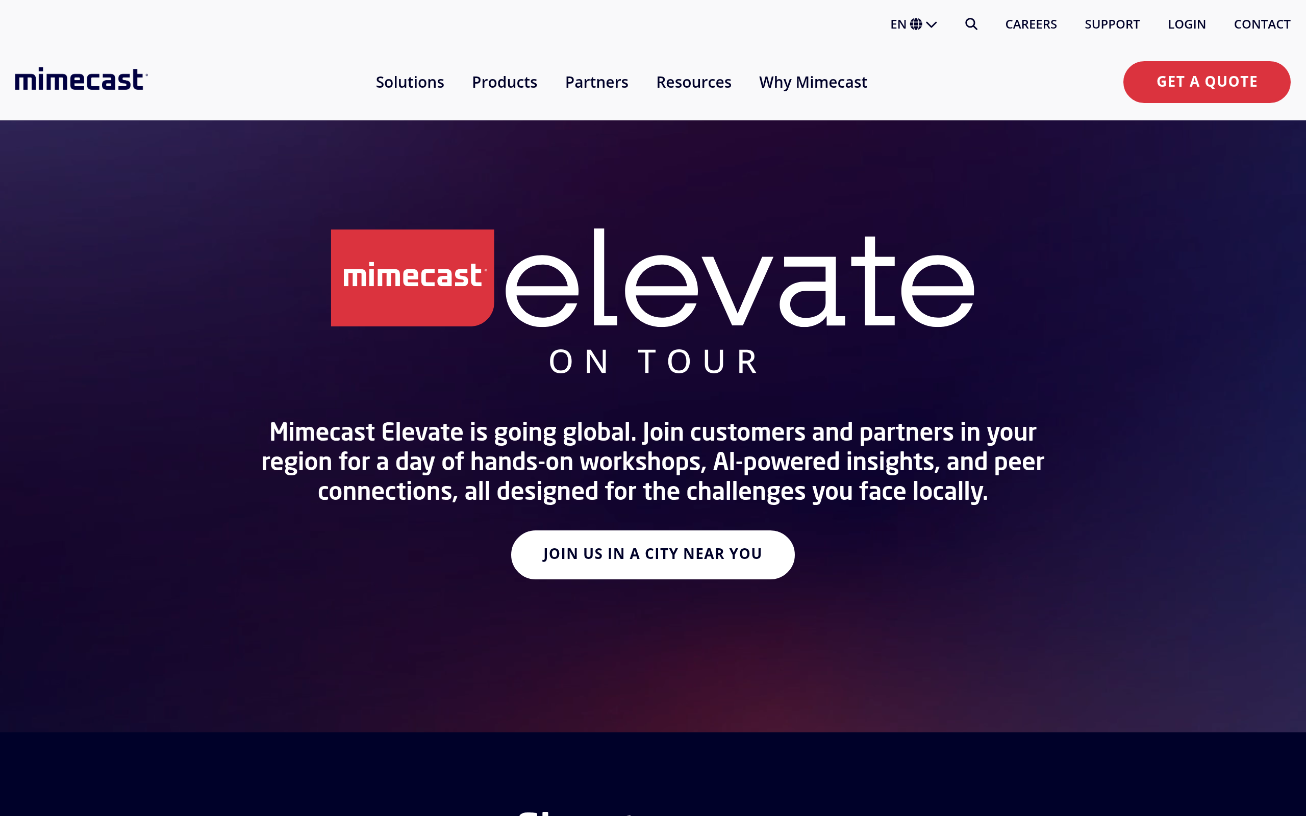 Mimecast Elevate Paris — événement tech à Paris (2026)