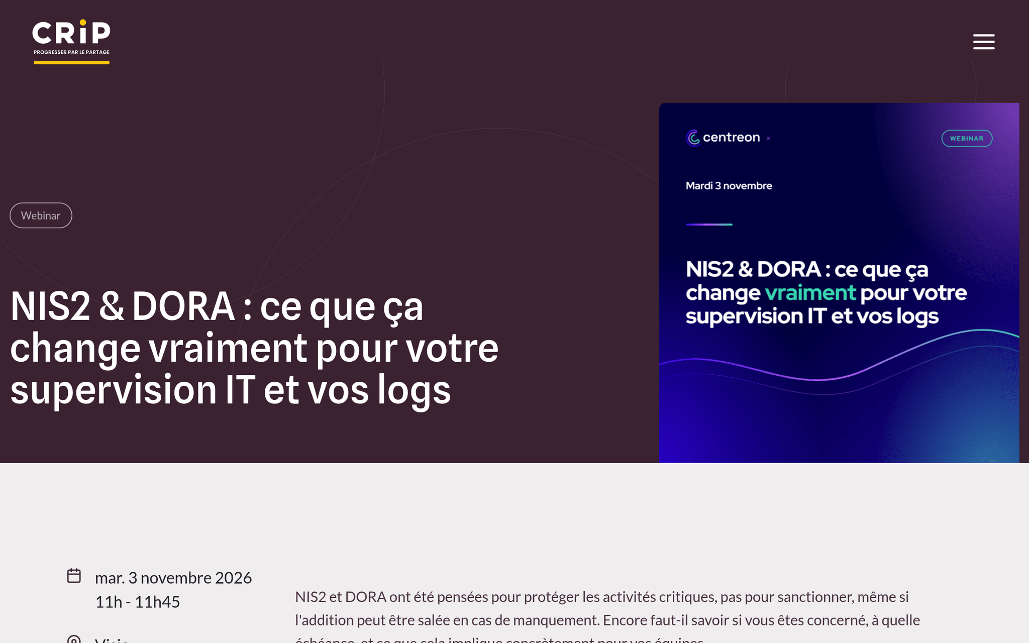 NIS2 & DORA : ce que ça change vraiment pour votre supervision IT et vos logs