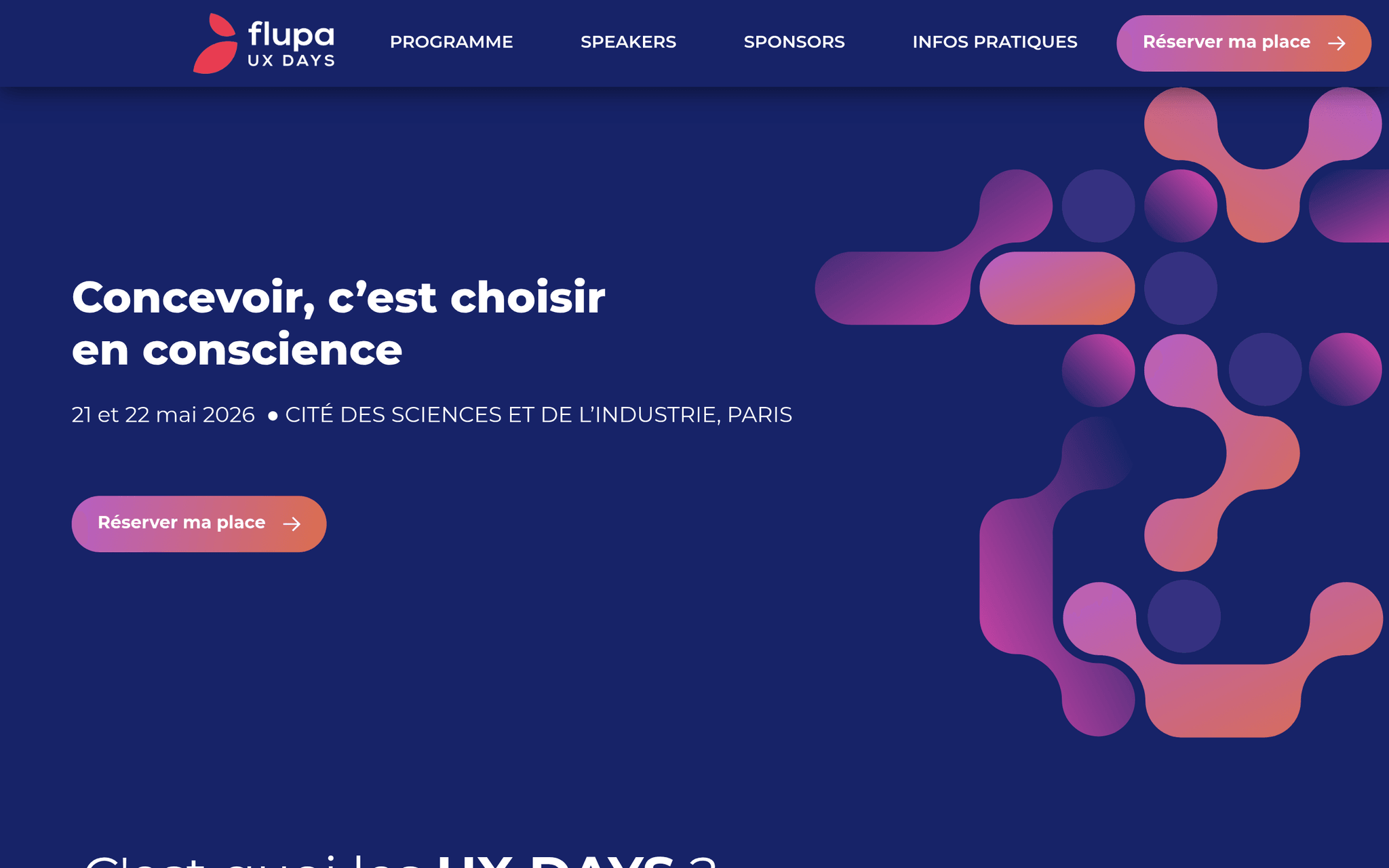 Flupa UX-Days — événement tech à Paris (2026)