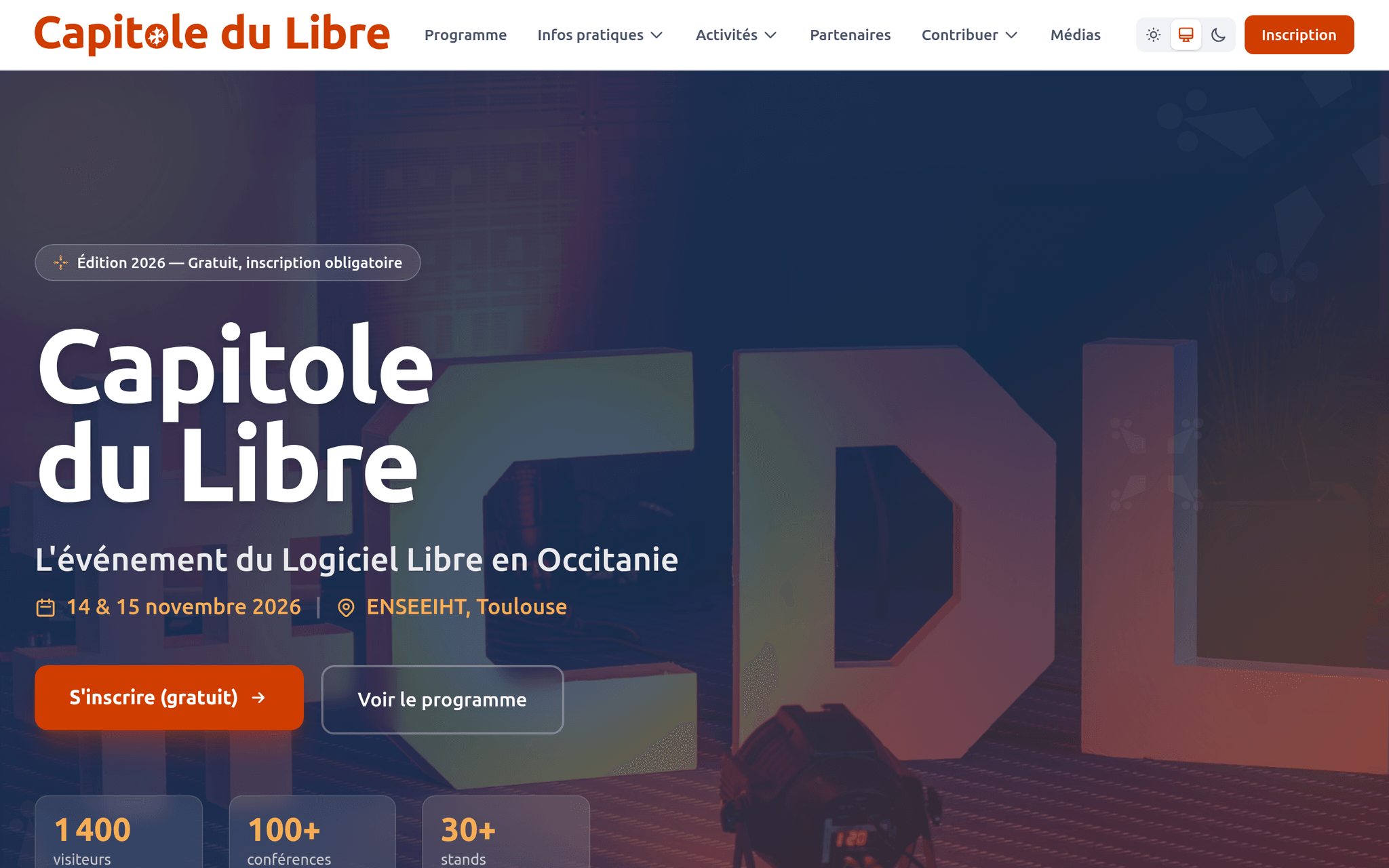 Capitole du Libre — événement tech à Toulouse (2026)
