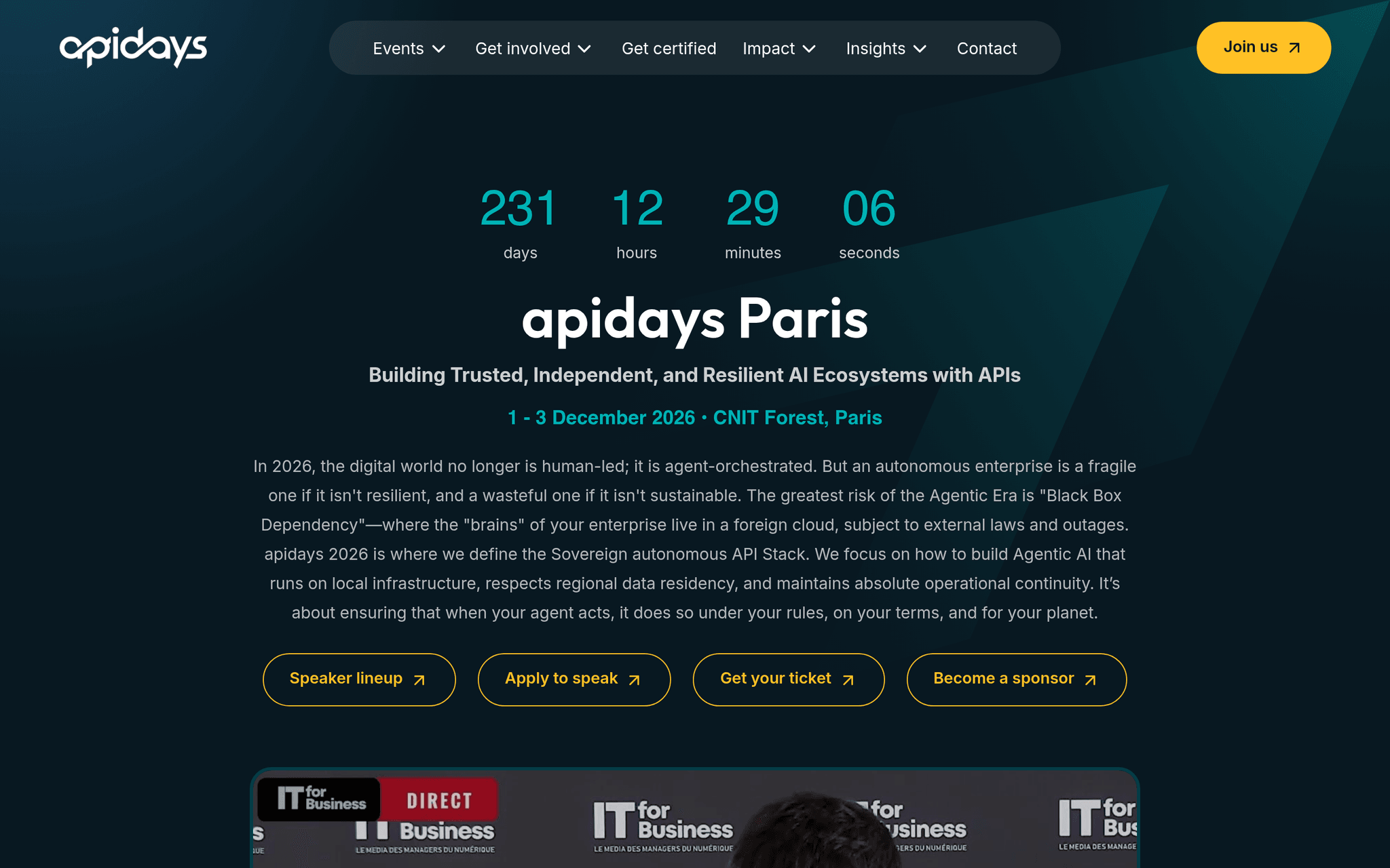 APIDays Paris — événement tech à Paris (2026)