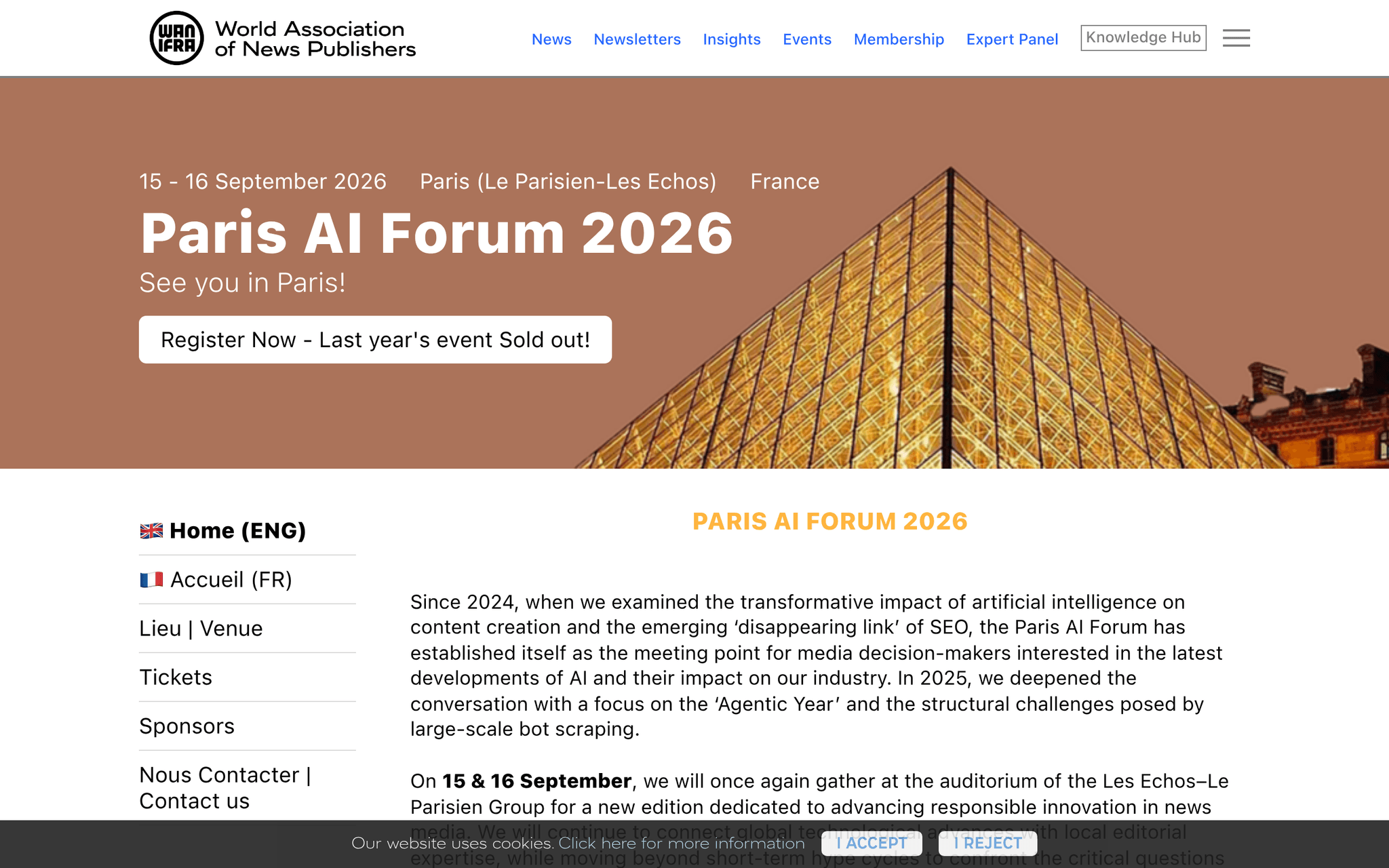 Paris AI Forum — événement tech à Paris (2026)