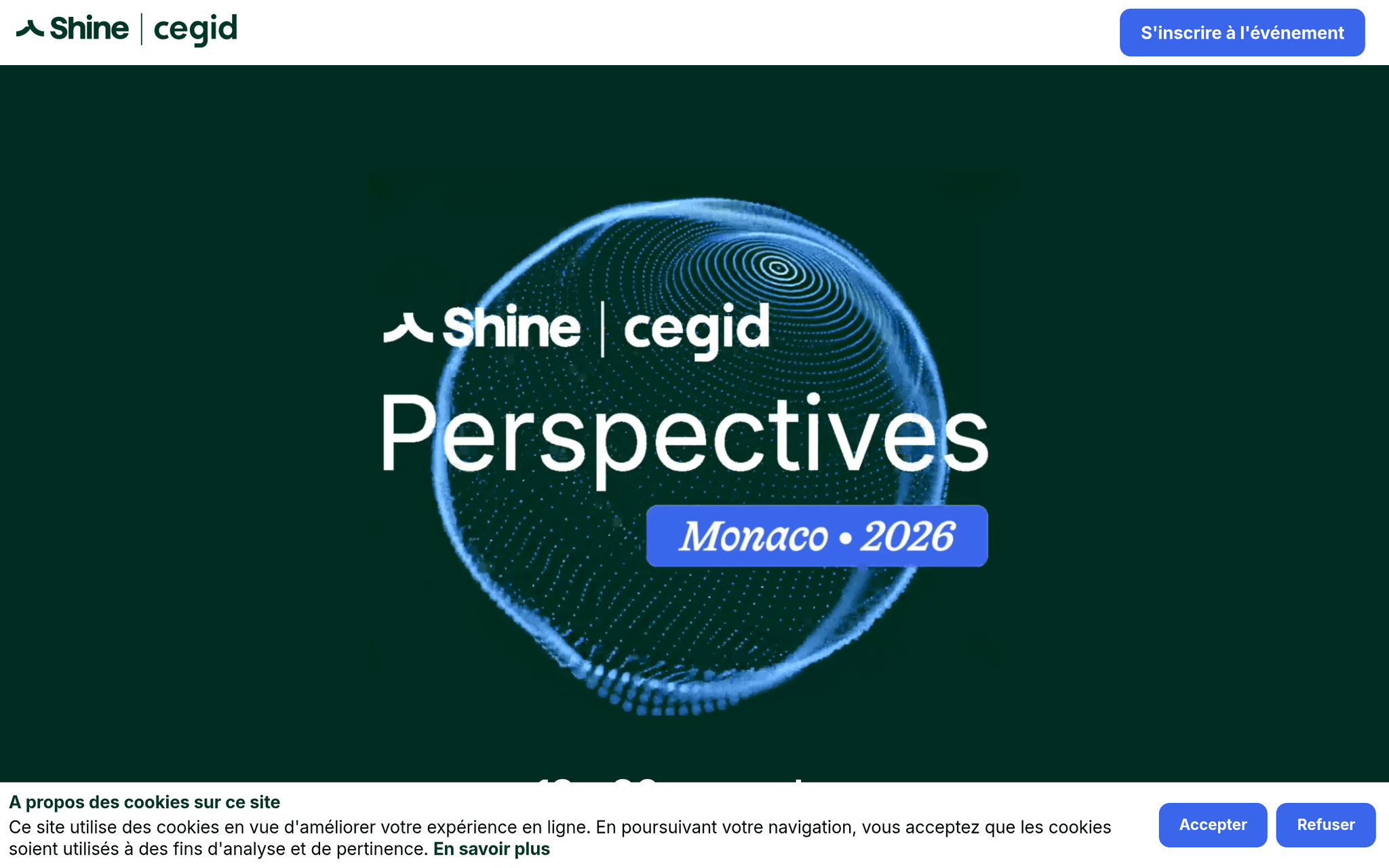 Shine | Cegid Perspectives 2026 — Monaco, événement Tier 2 sélectionné par Agenda Tech