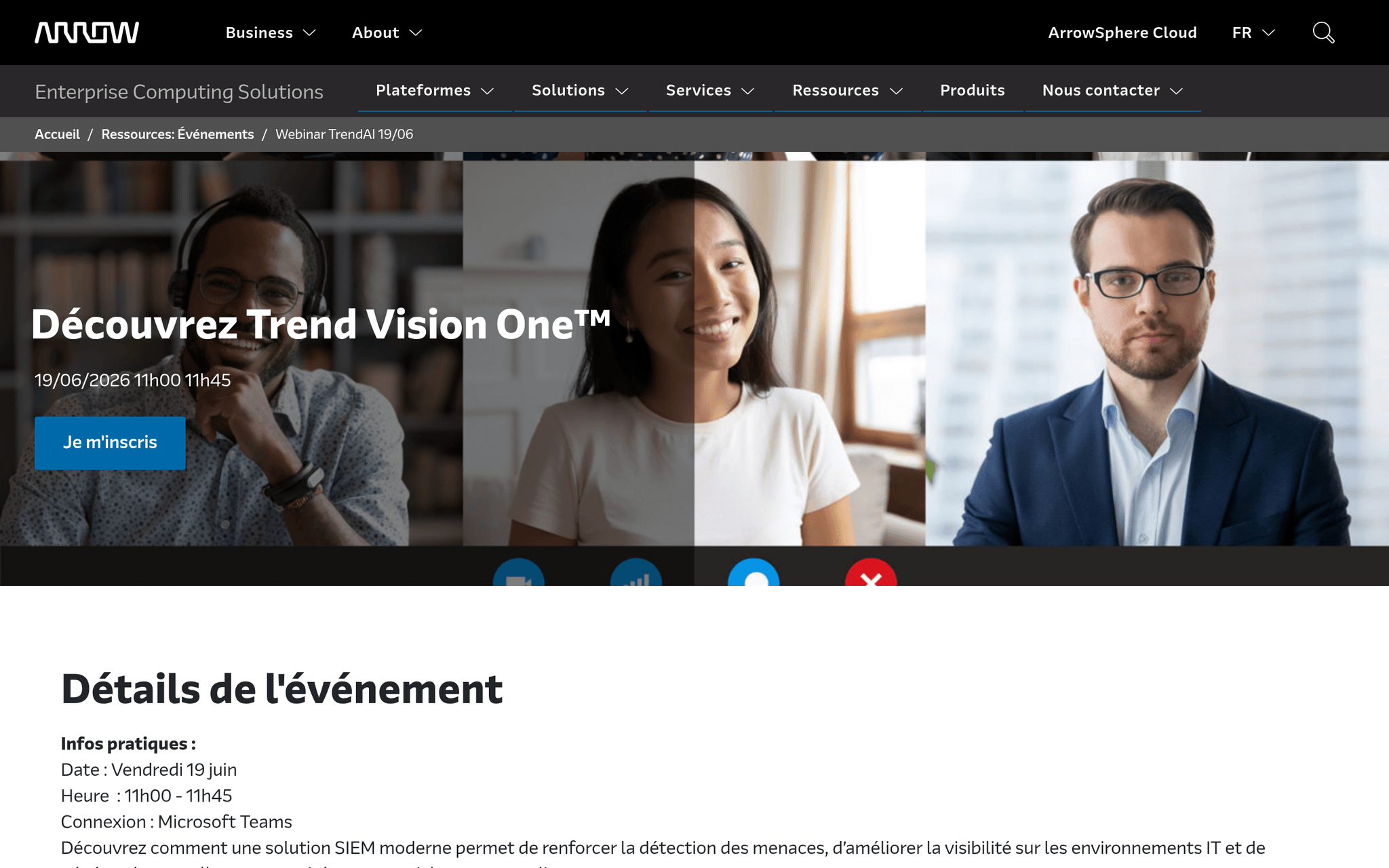 Webinar TrendAI 19/06, événement Tier 3 sélectionné par Agenda Tech