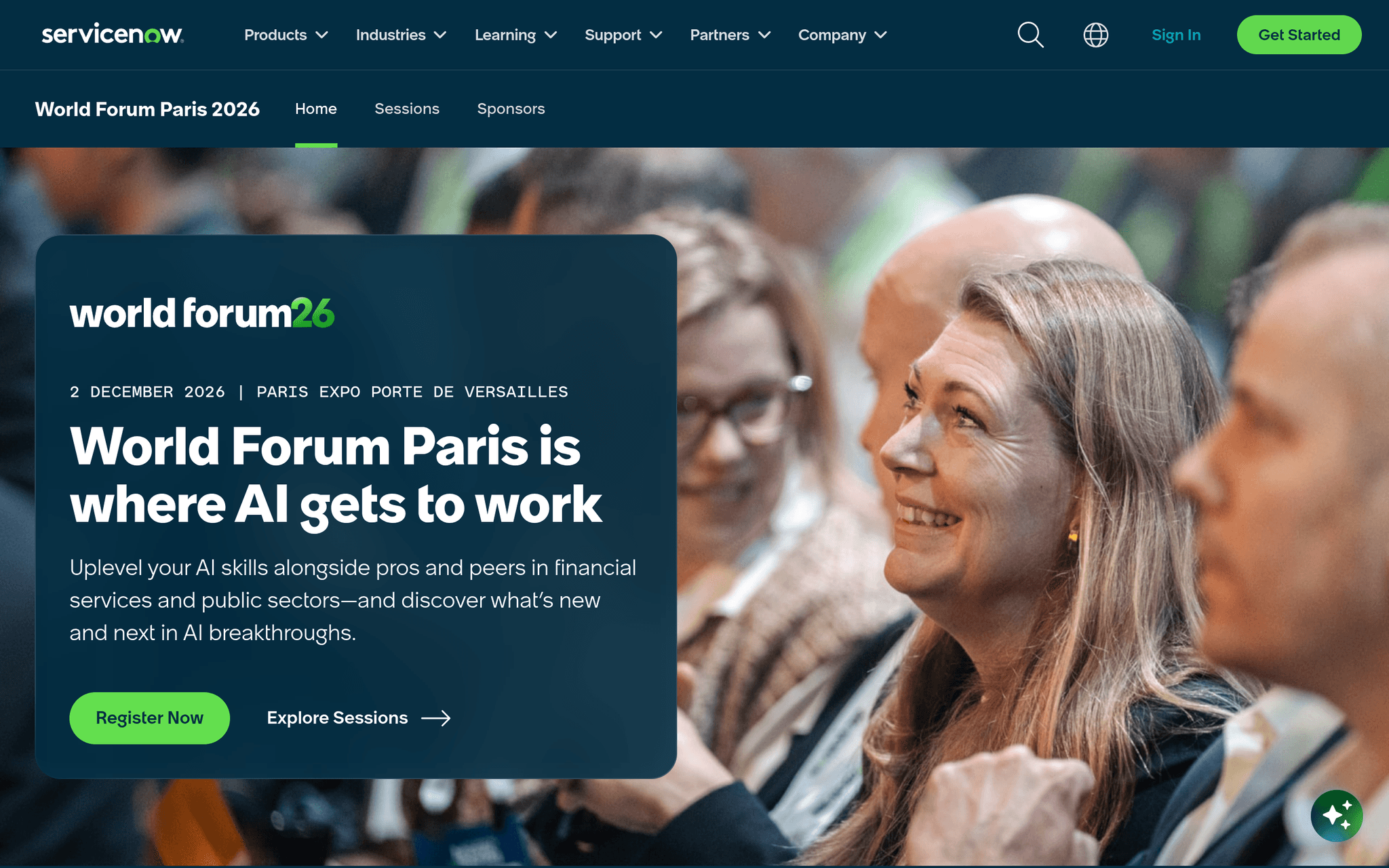 ServiceNow World Forum Paris 2026 — Paris, événement Tier 1 sélectionné par Agenda Tech