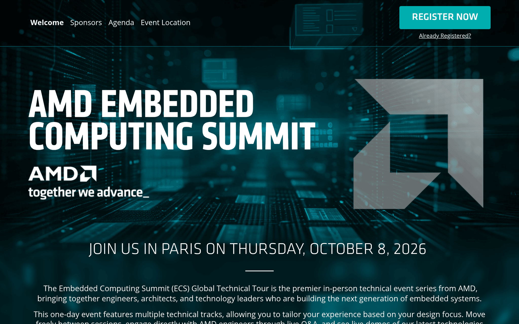 AMD Embedded Computing Summit — Massy (2026)