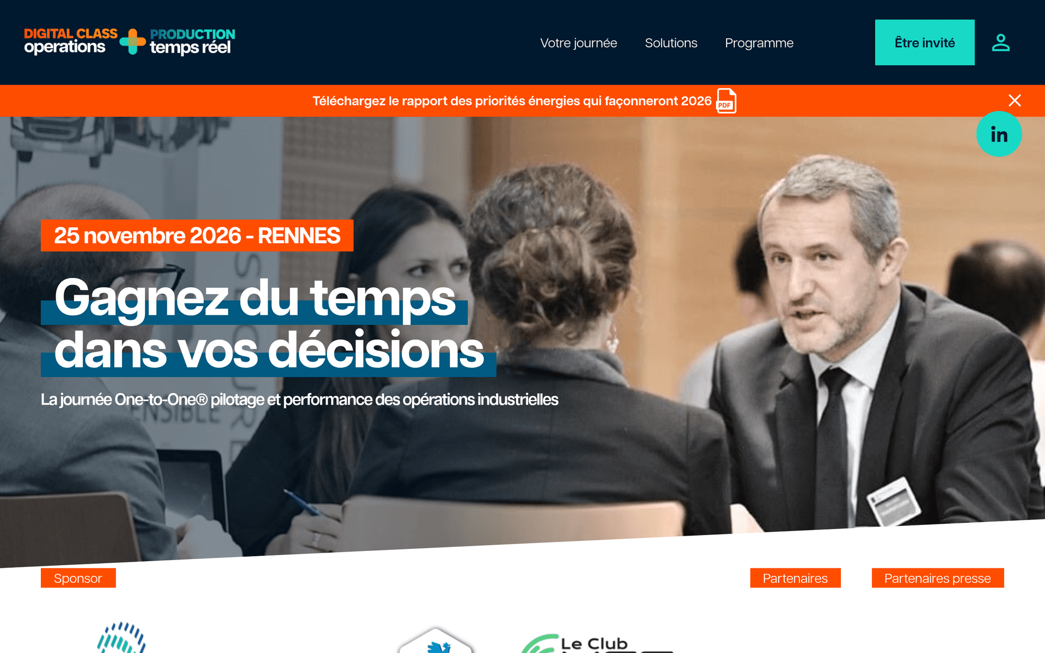 Digital Class Operations + Production Temps Réel — Rennes (2026)