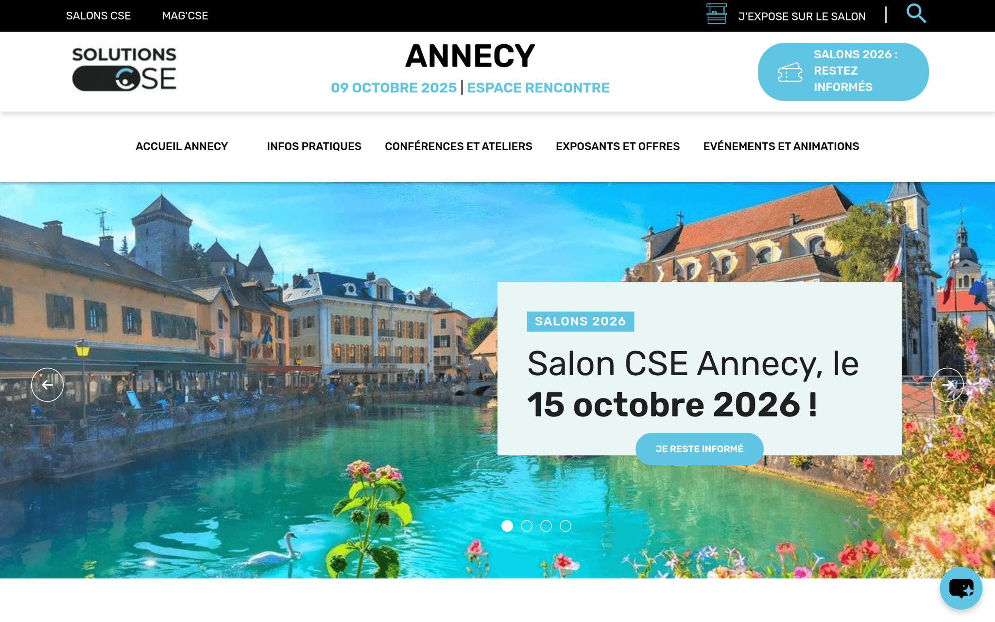 Salon CSE Annecy — Annecy, événement Tier 3 sélectionné par Agenda Tech