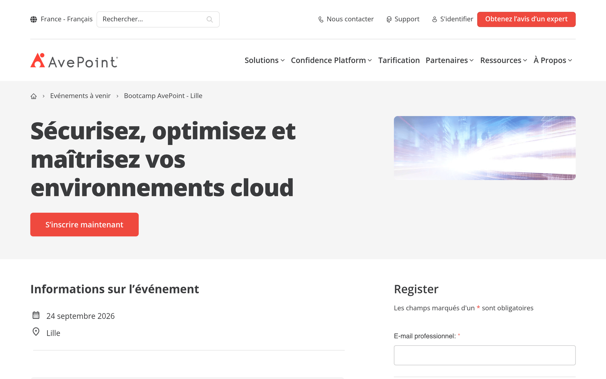 Bootcamp AvePoint — Lille (2026)
