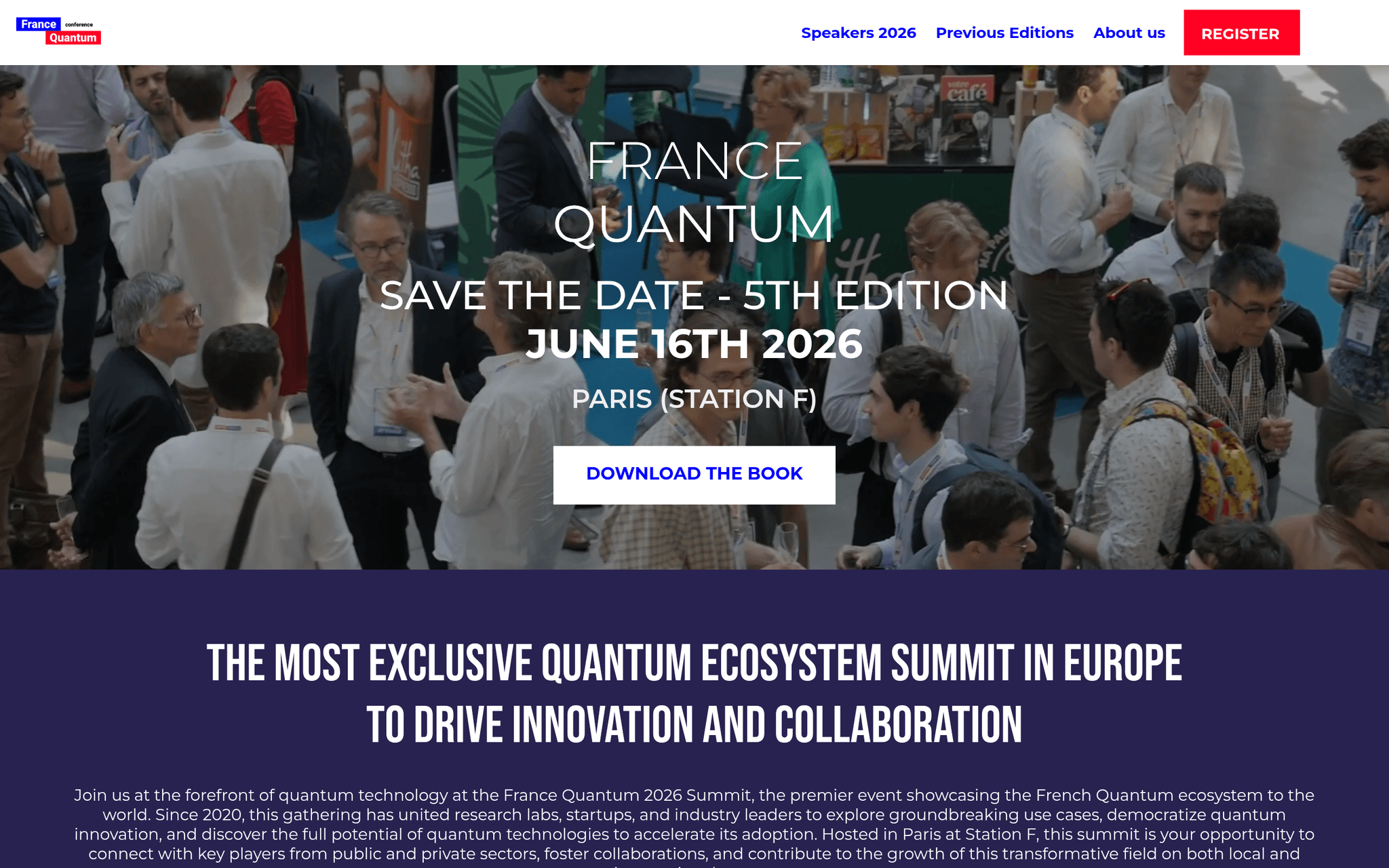 France Quantum — événement tech à Paris (2026)