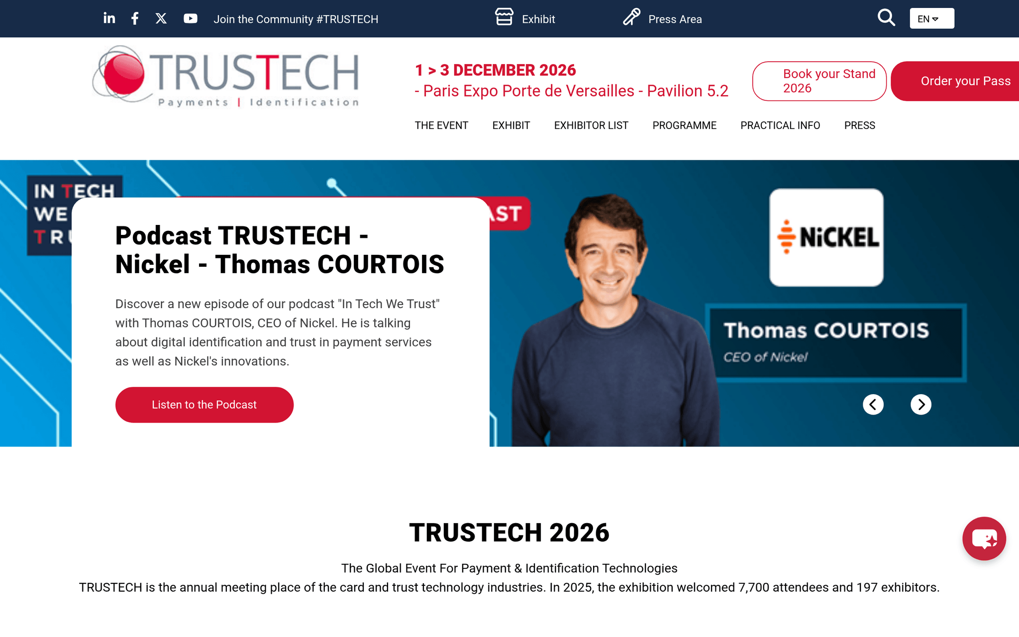 TrusTech — événement tech à Paris (2026)