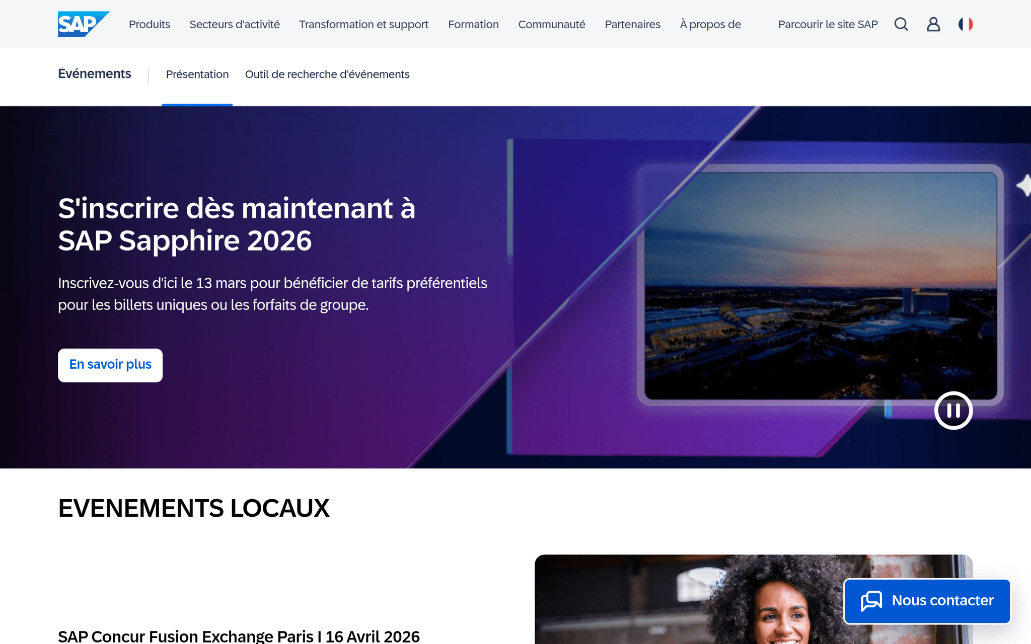 SAP NOW France 2026 — événement tech à Paris (2026)
