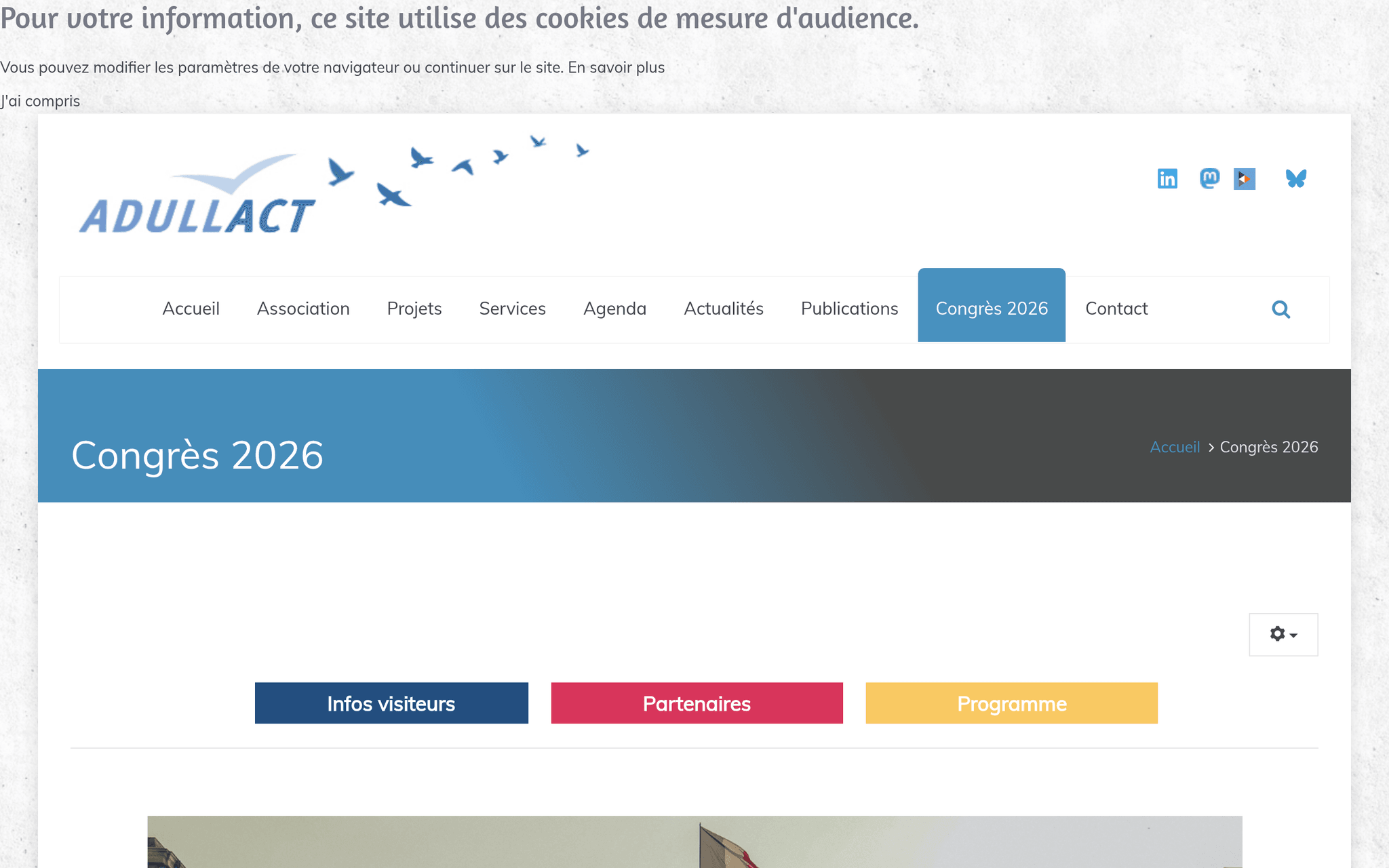 Congrès 2026 de l'ADULLACT — Montpellier, événement Tier 3 sélectionné par Agenda Tech