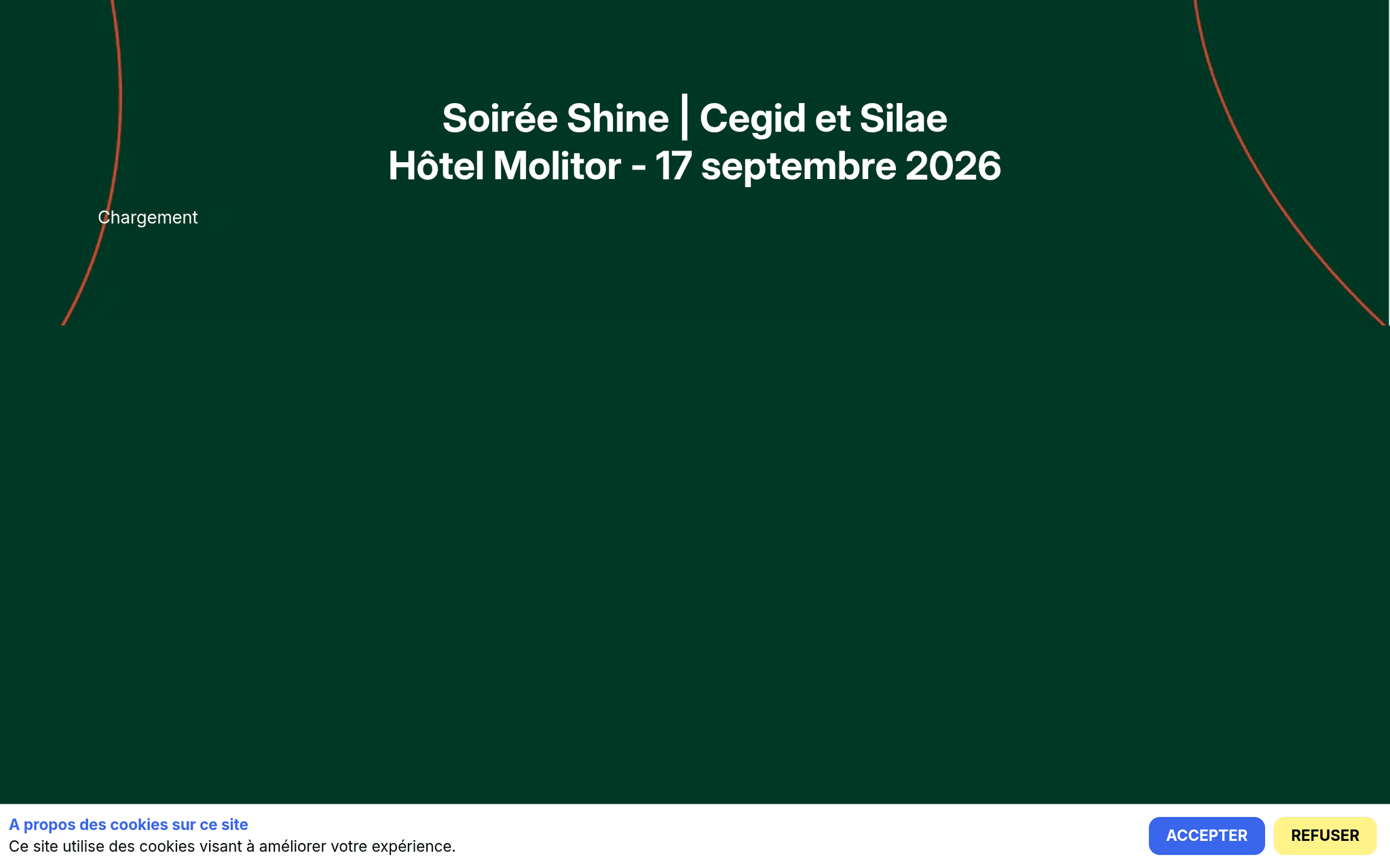 81e COEC : Soirée VIP (2026)