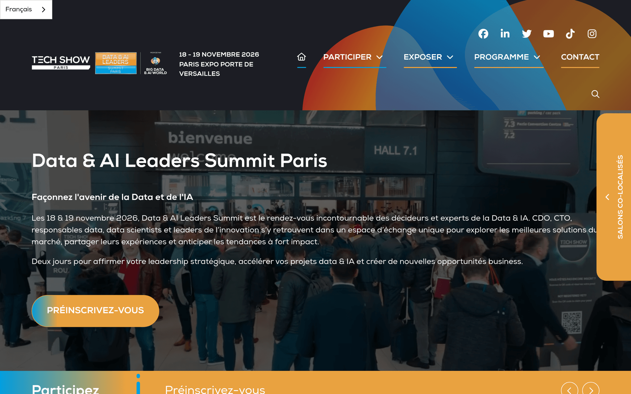 Data & AI Leaders Summit Paris — événement tech à Paris (2026)