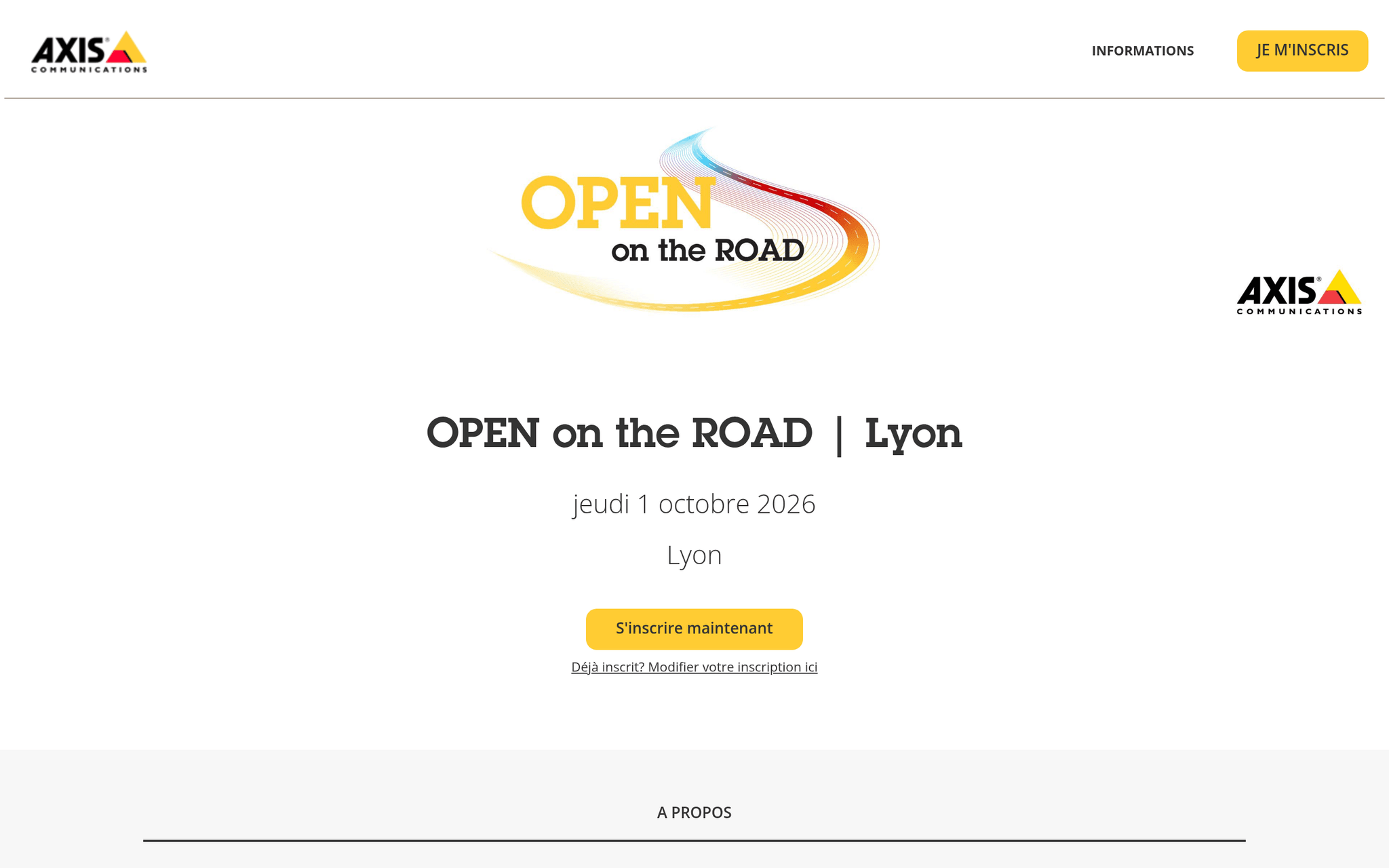 OPEN on the ROAD — Lyon (2026)