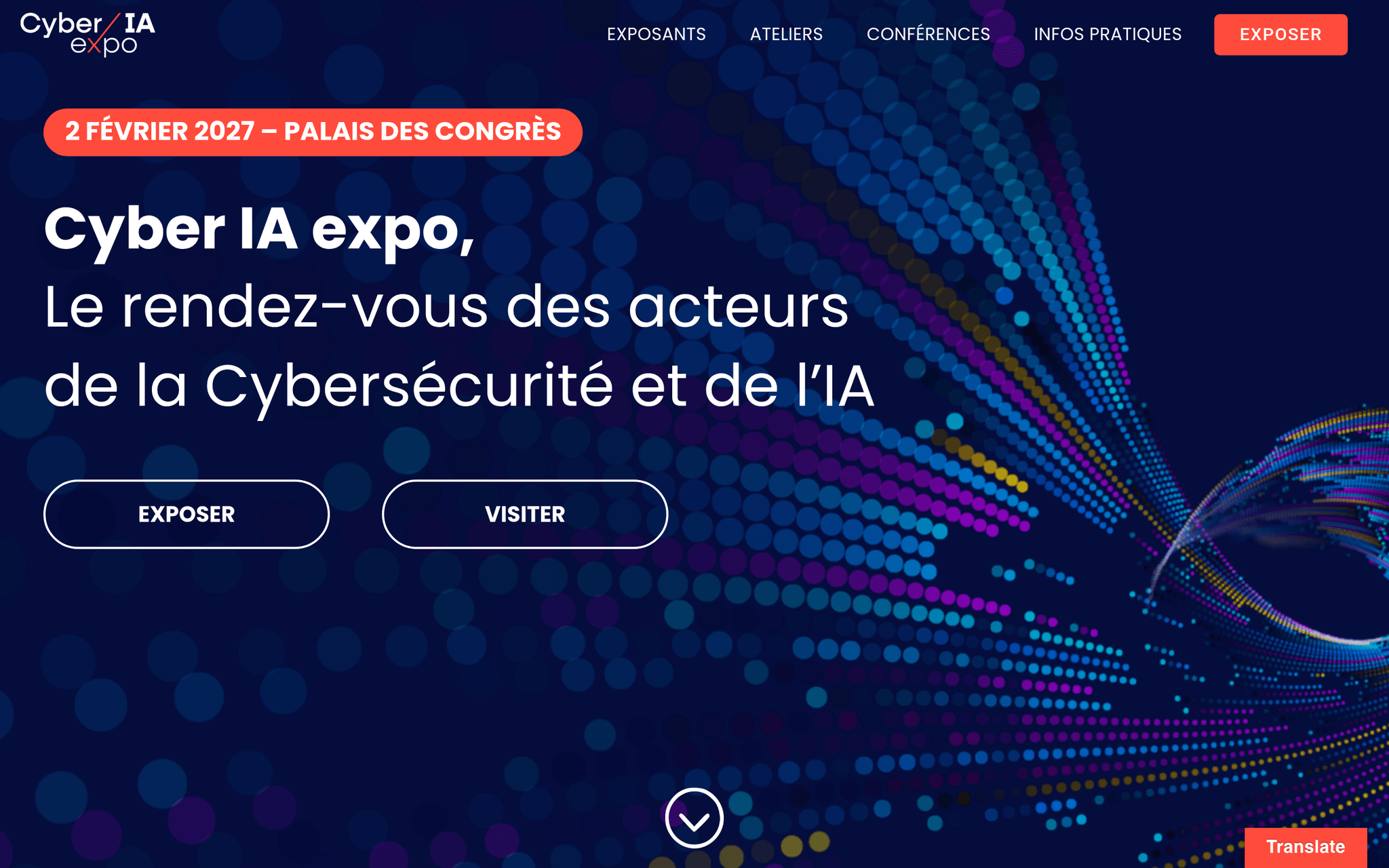 Cyber-IA Expo — événement tech à Paris (2027)