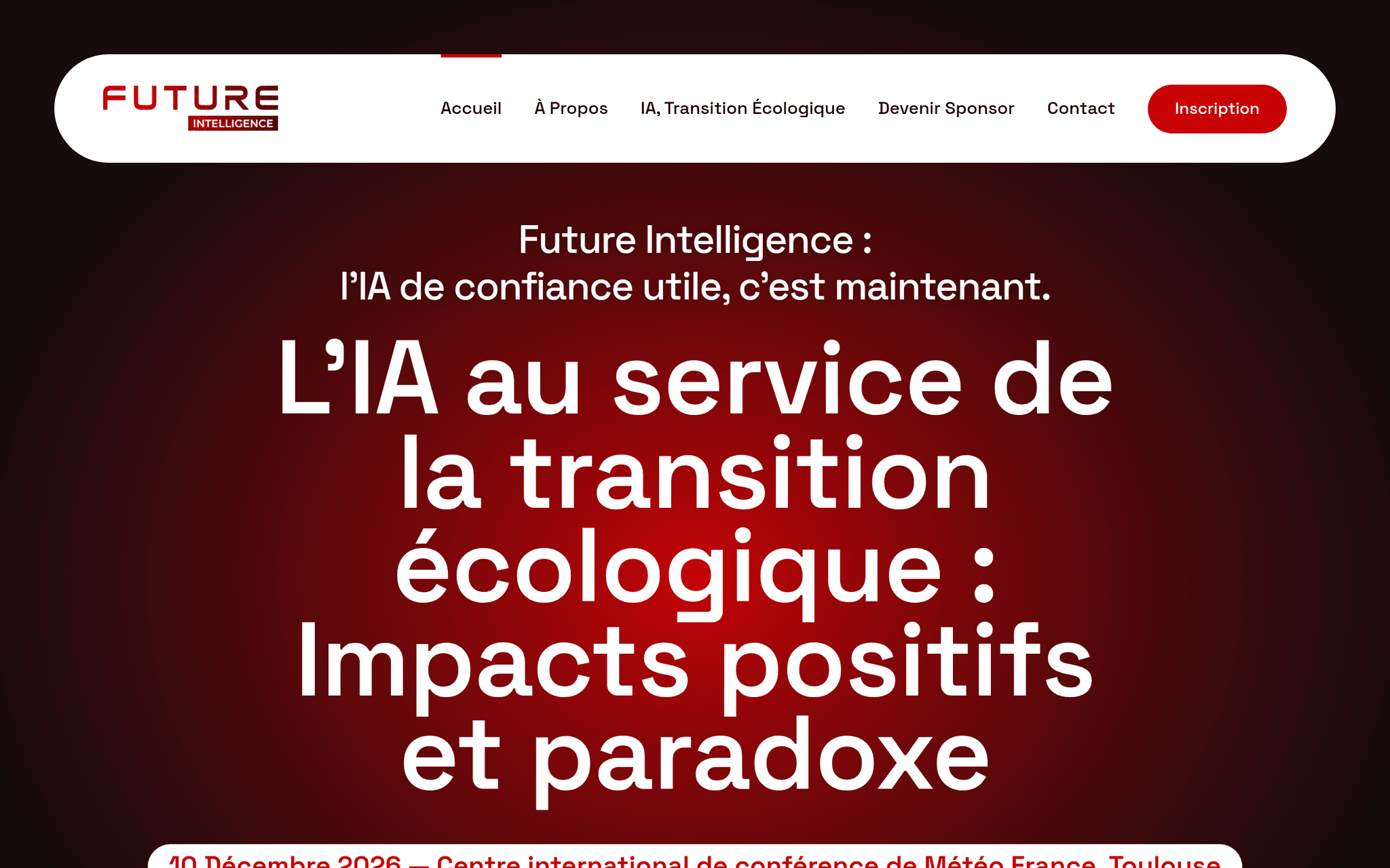 Future Intelligence — événement tech à Toulouse (2026)