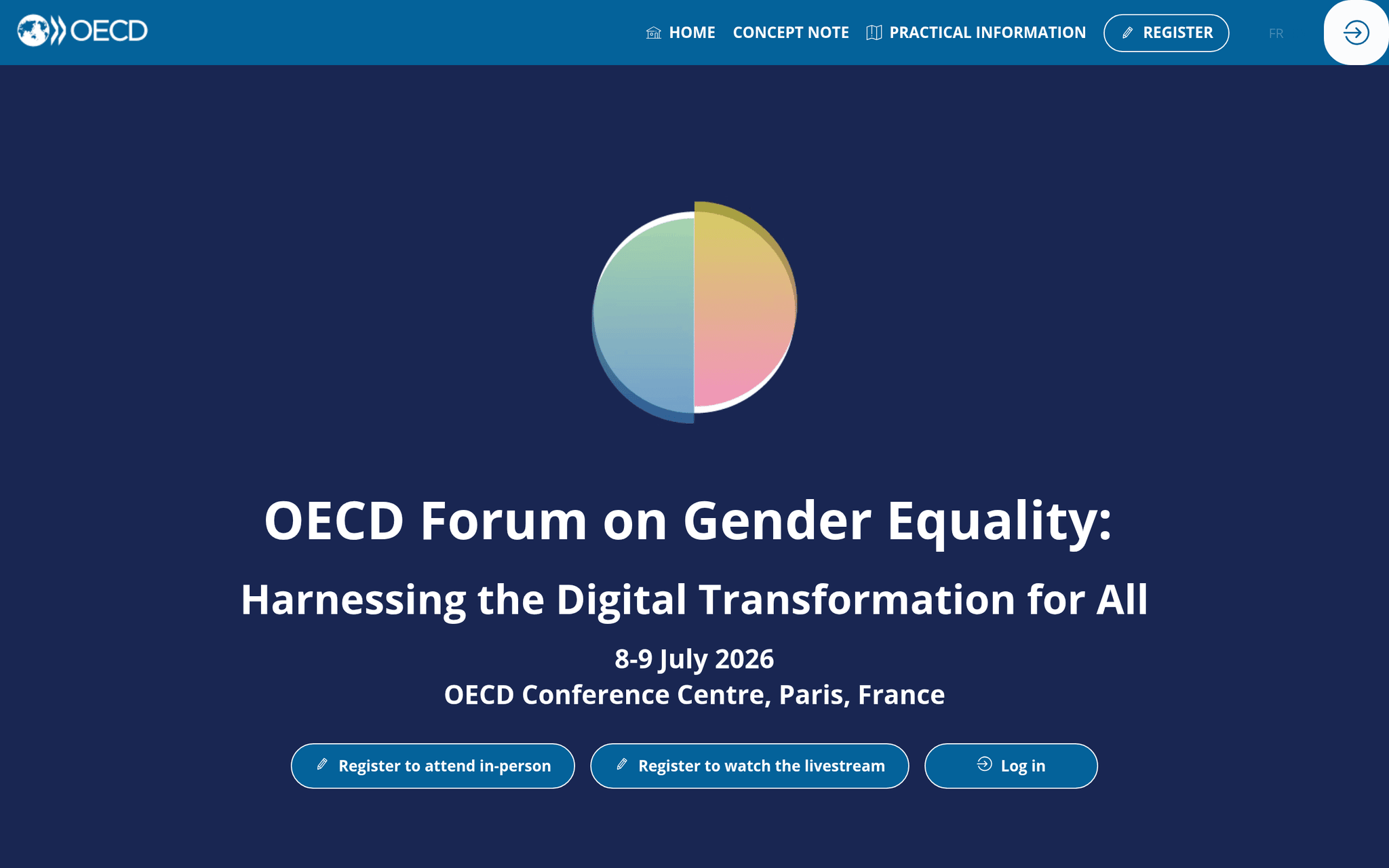 OECD Forum on Gender Equality — Paris, événement Tier 3 sélectionné par Agenda Tech