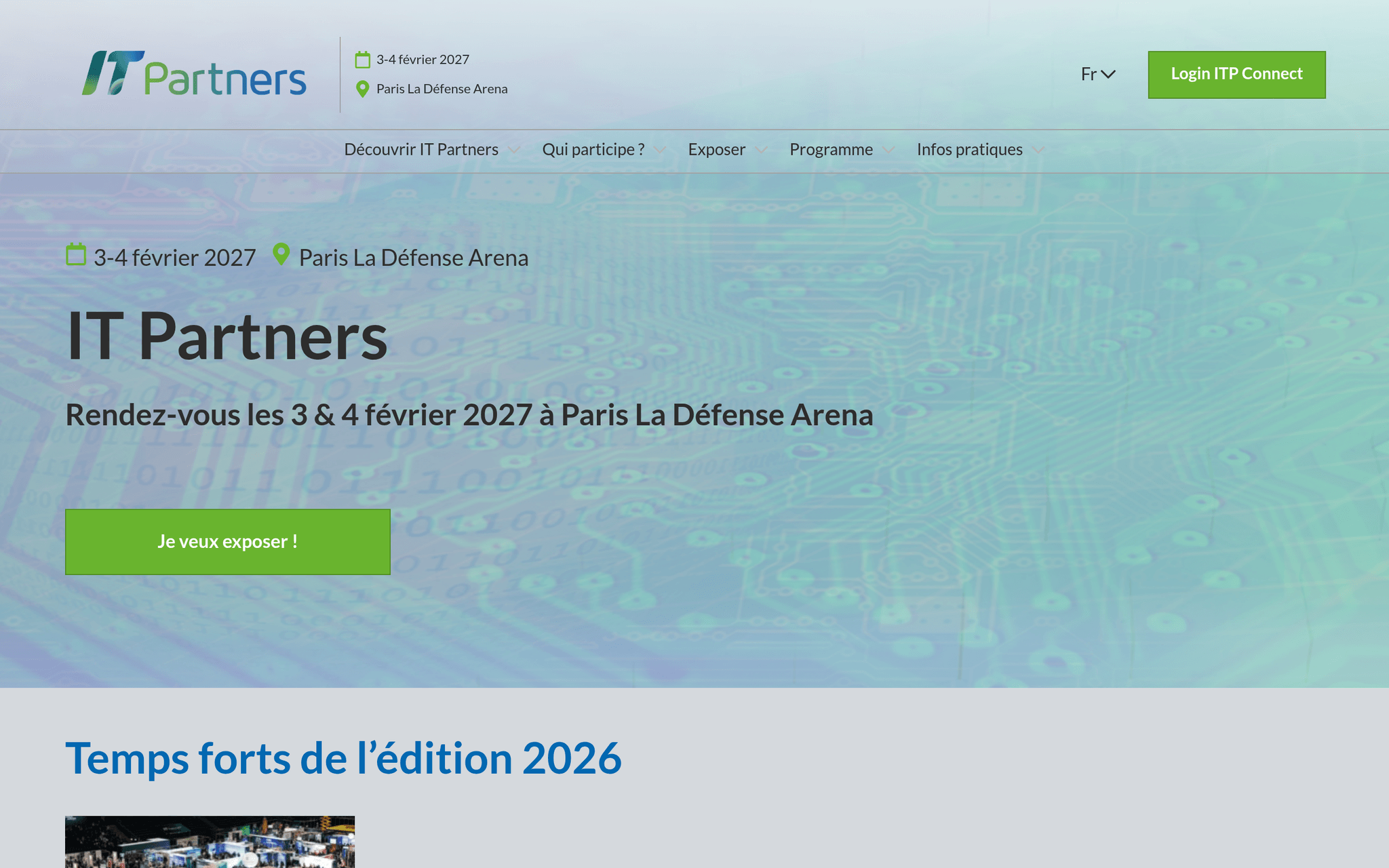 IT Partners — événement tech à Nanterre (2027)
