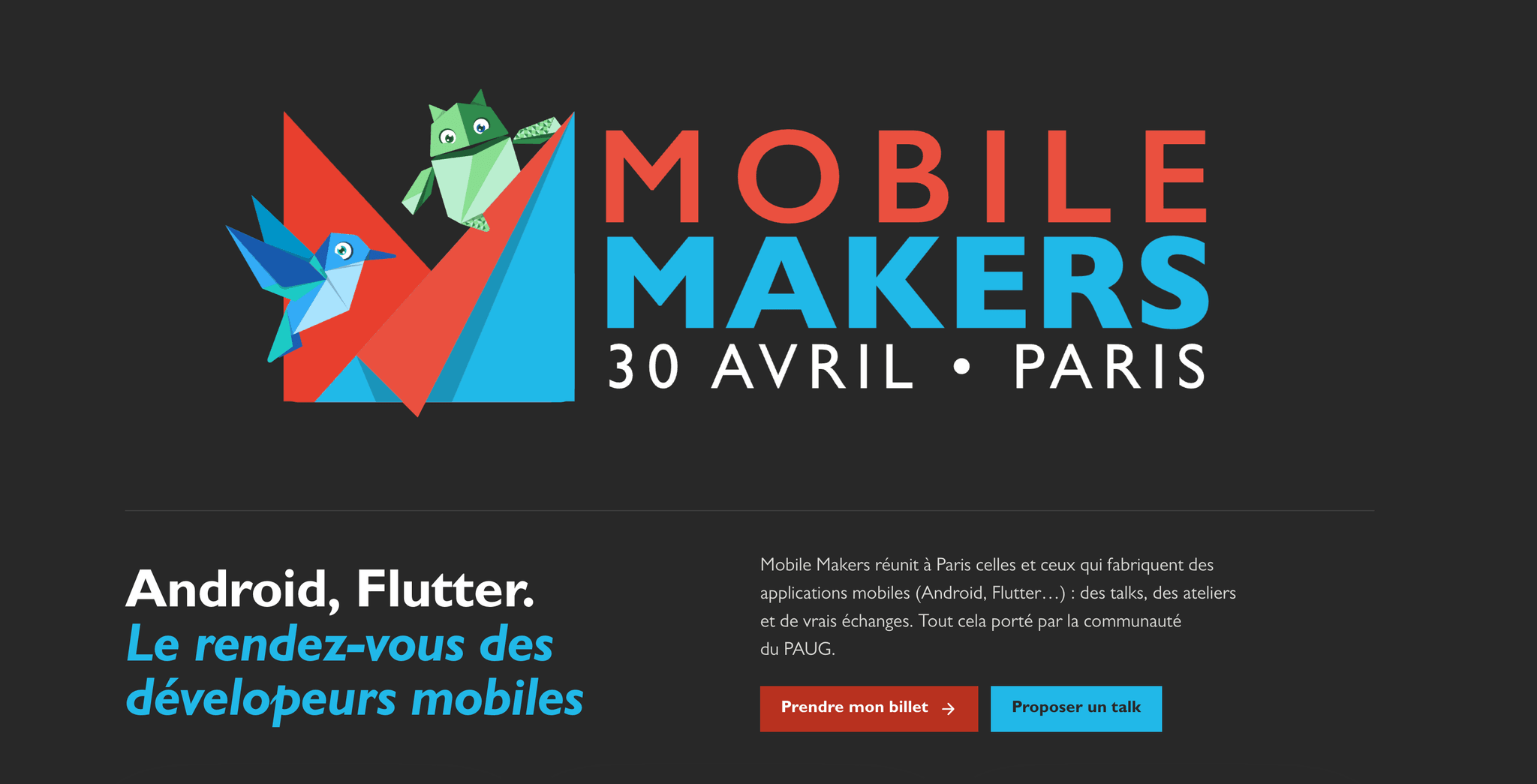 Mobile Makers 2027 — Paris, événement Tier 2 sélectionné par Agenda Tech