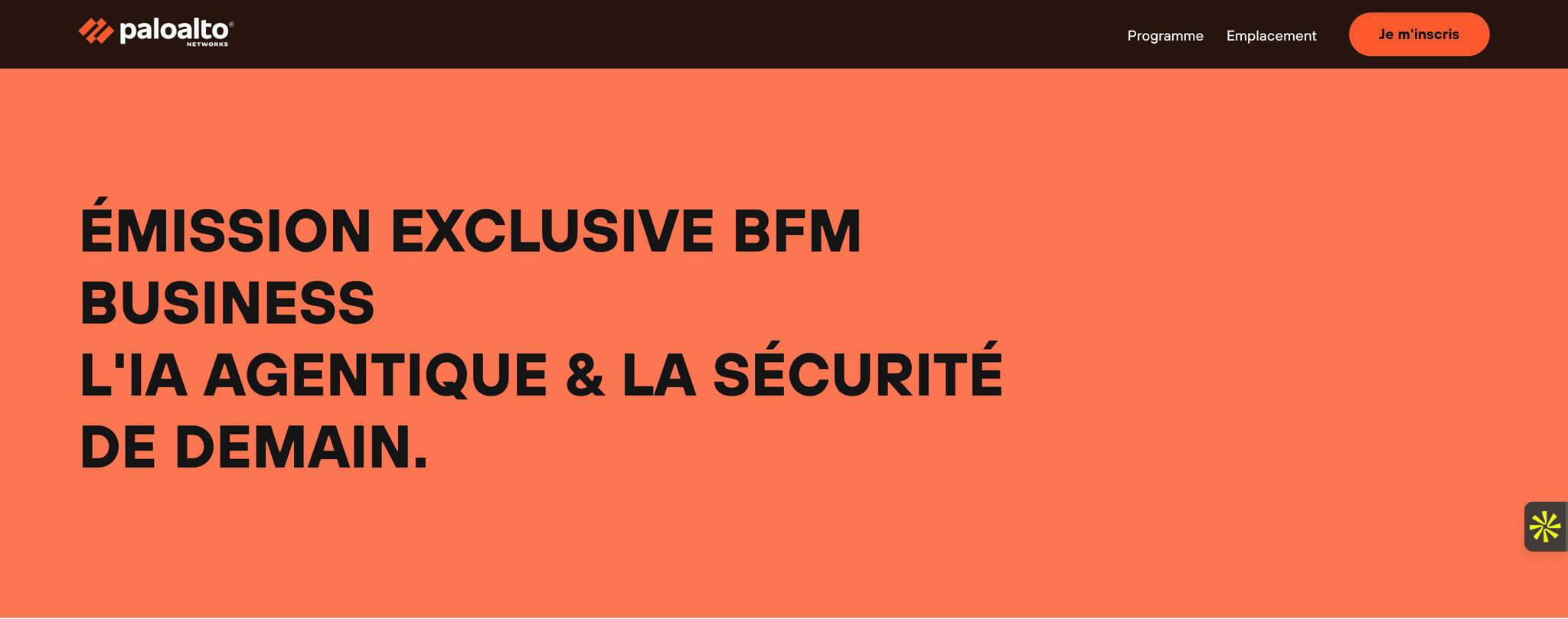 BFM Business x Palo Alto : L'IA Agentique — Paris, événement Tier 3 sélectionné par Agenda Tech