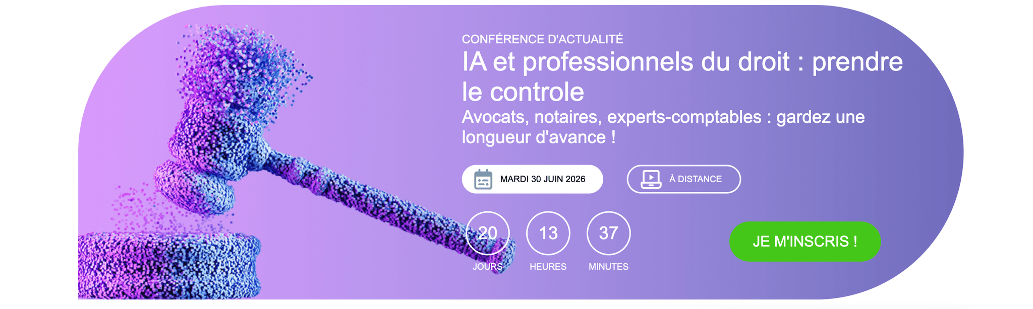 IA et professionnels du droit, événement Tier 3 sélectionné par Agenda Tech