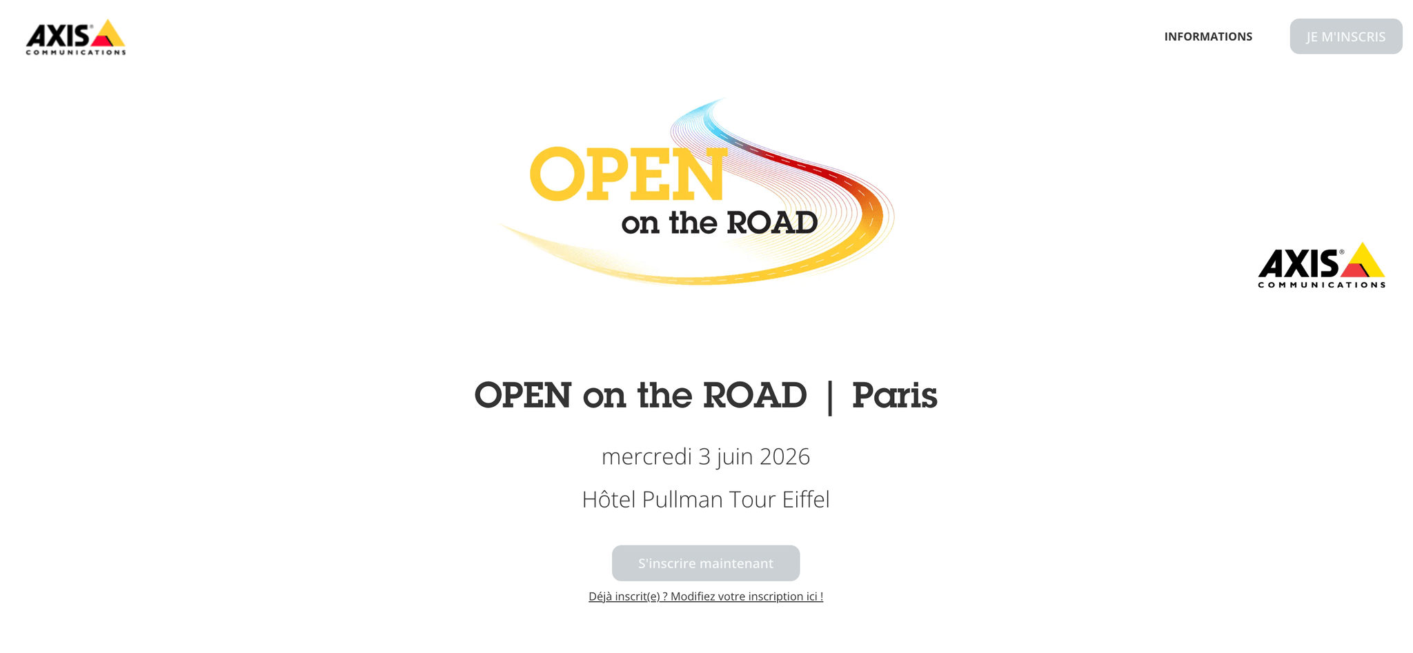 OPEN on the ROAD — Strasbourg, événement Tier 3 sélectionné par Agenda Tech