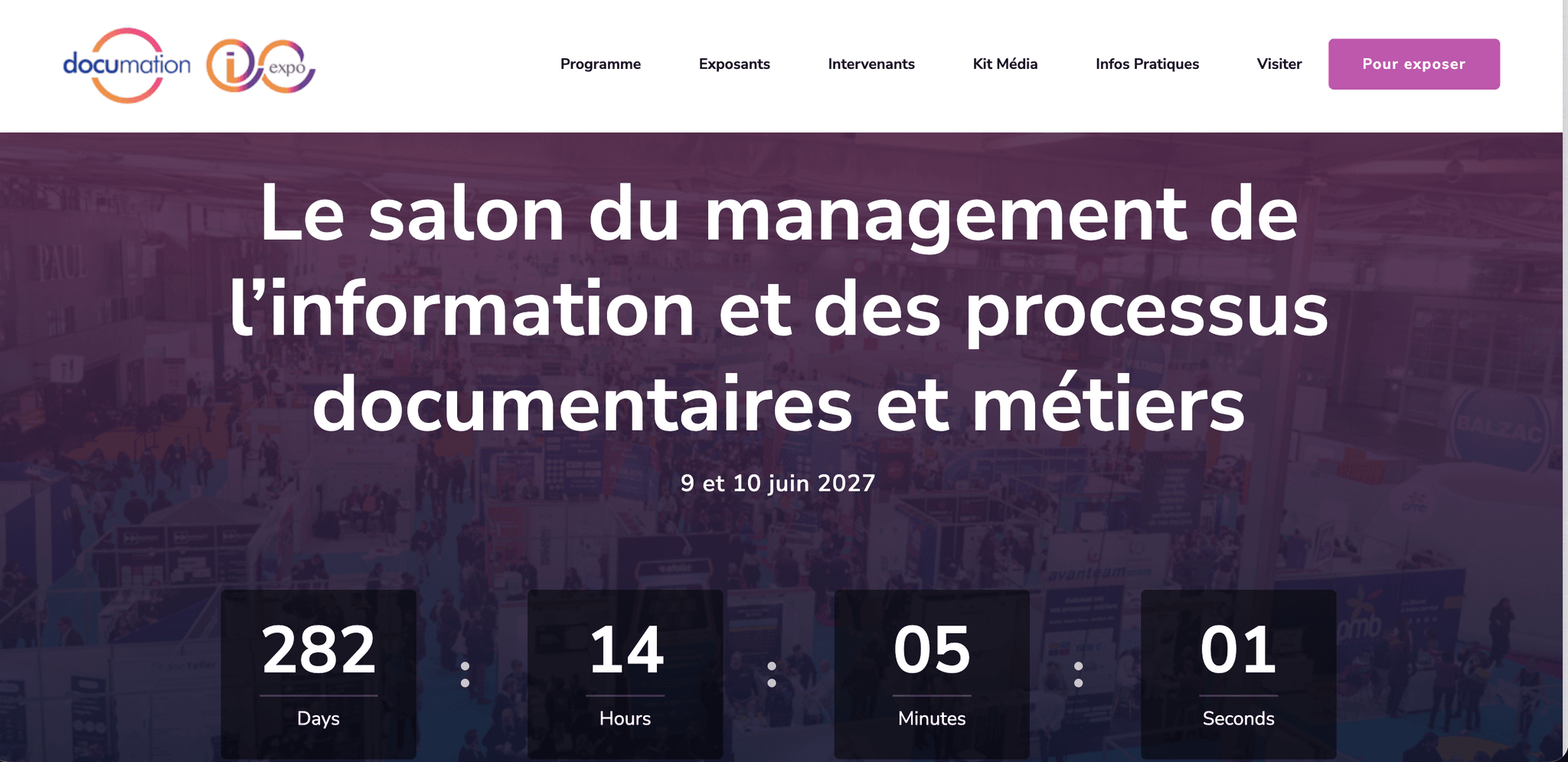 Documation 2027 — Paris, événement Tier 2 sélectionné par Agenda Tech