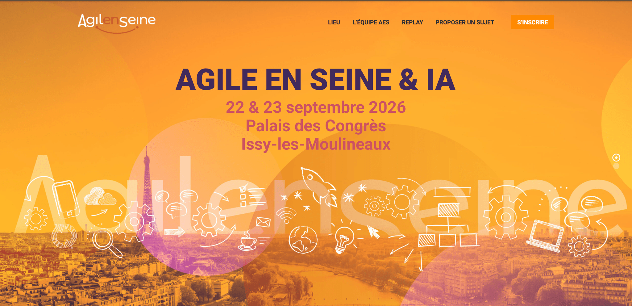 Agile En Seine 2026 — Agilité & IA — événement tech à Issy-les-Moulineaux (2026)