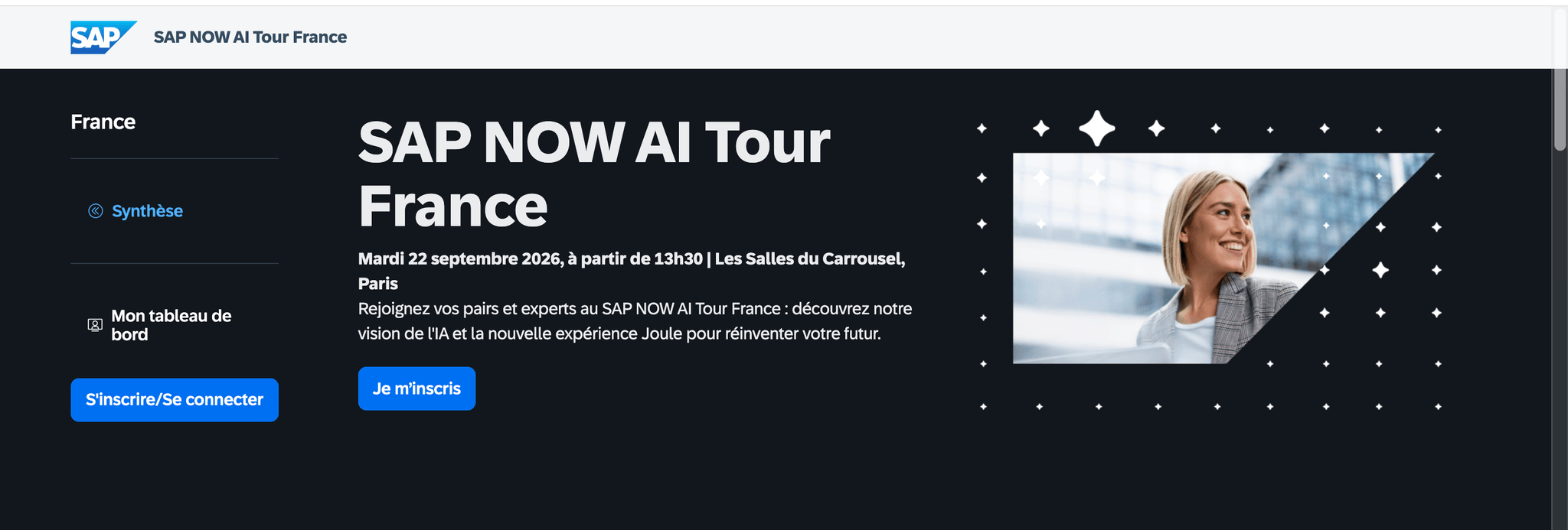 SAP NOW AI Tour France — Paris (2026)