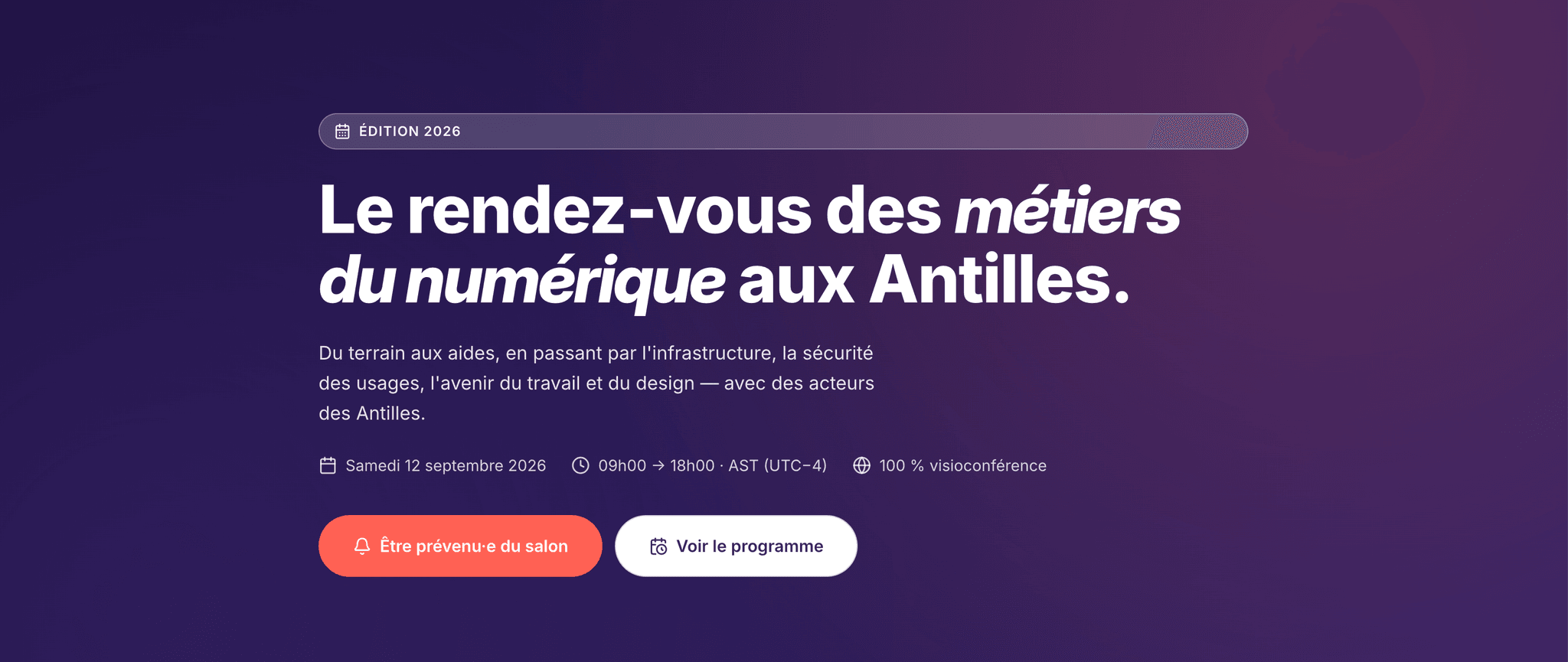 Salon des métiers du numérique 2026, événement Tier 3 sélectionné par Agenda Tech