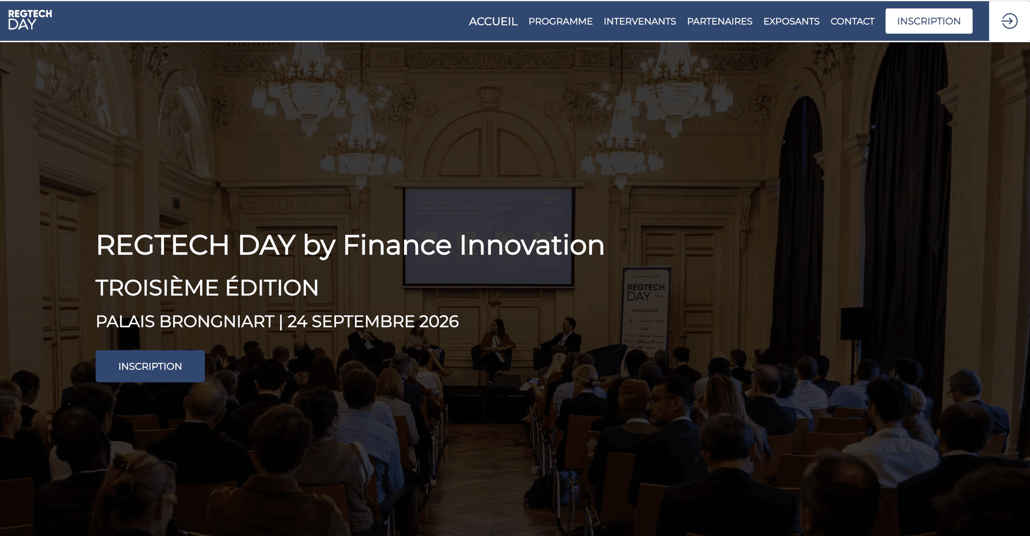 RegTech Day 2026 — Paris, événement Tier 3 sélectionné par Agenda Tech