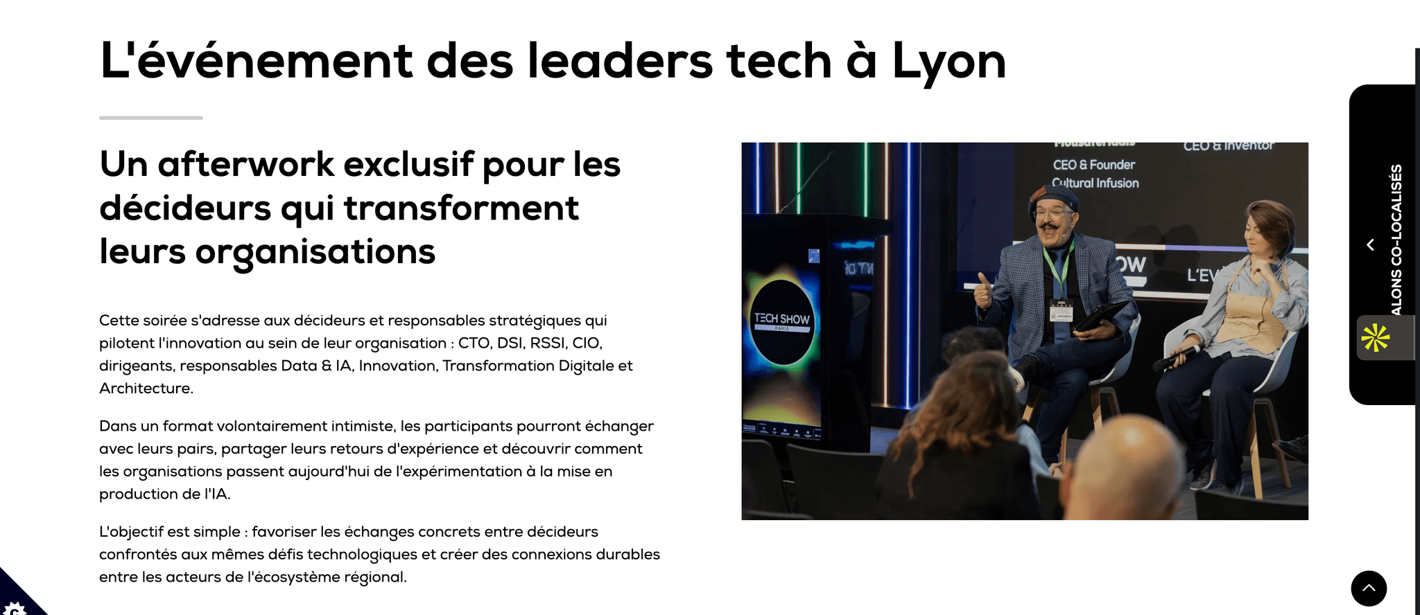 Tech Show Lyon — Lyon, événement Tier 2 sélectionné par Agenda Tech