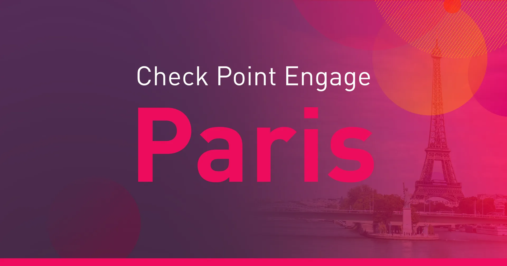 Check Point Engage Paris, événement Tier 3 sélectionné par Agenda Tech