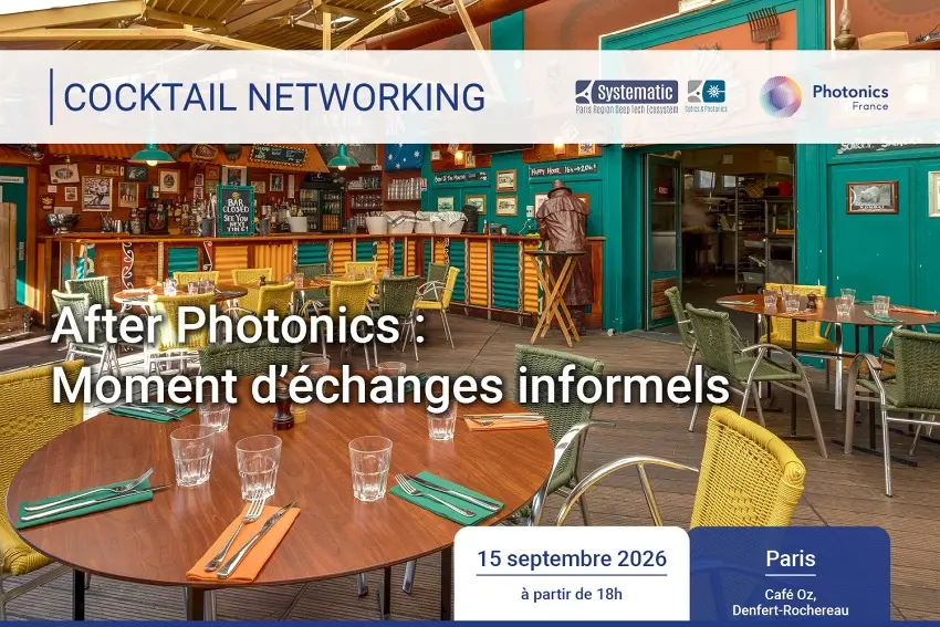 After Photonics — Paris, événement Tier 3 sélectionné par Agenda Tech