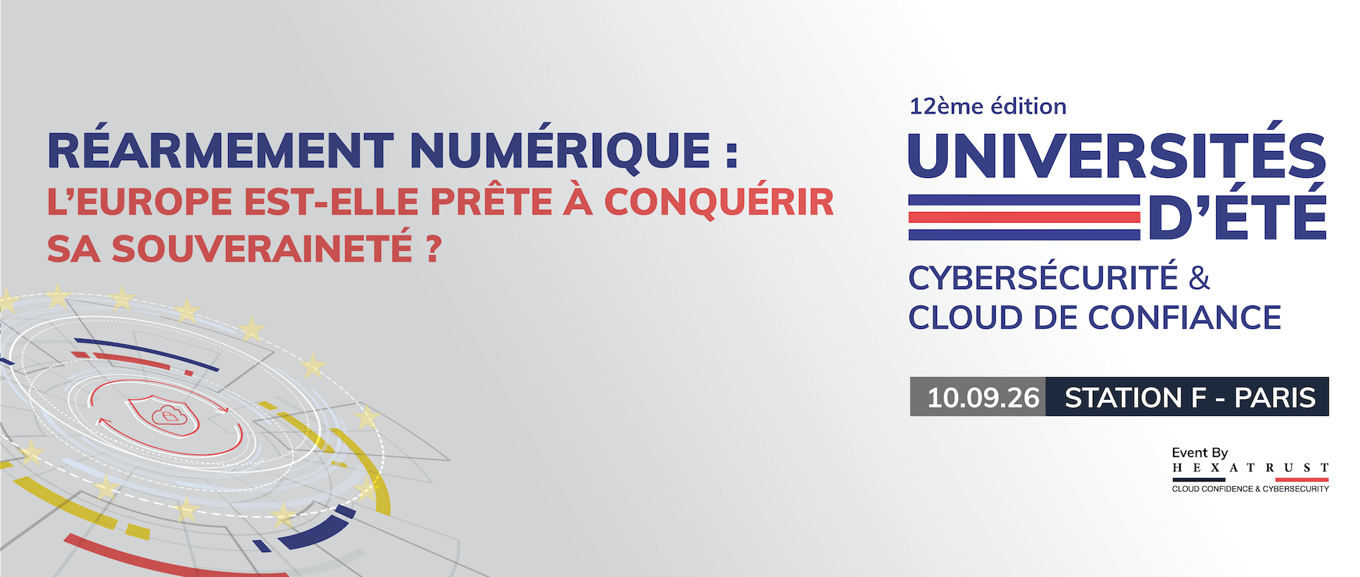 Universités d'Été de la Cyber et du Cloud de confiance (UECC) 2026 — Paris, événement Tier 2 sélectionné par Agenda Tech
