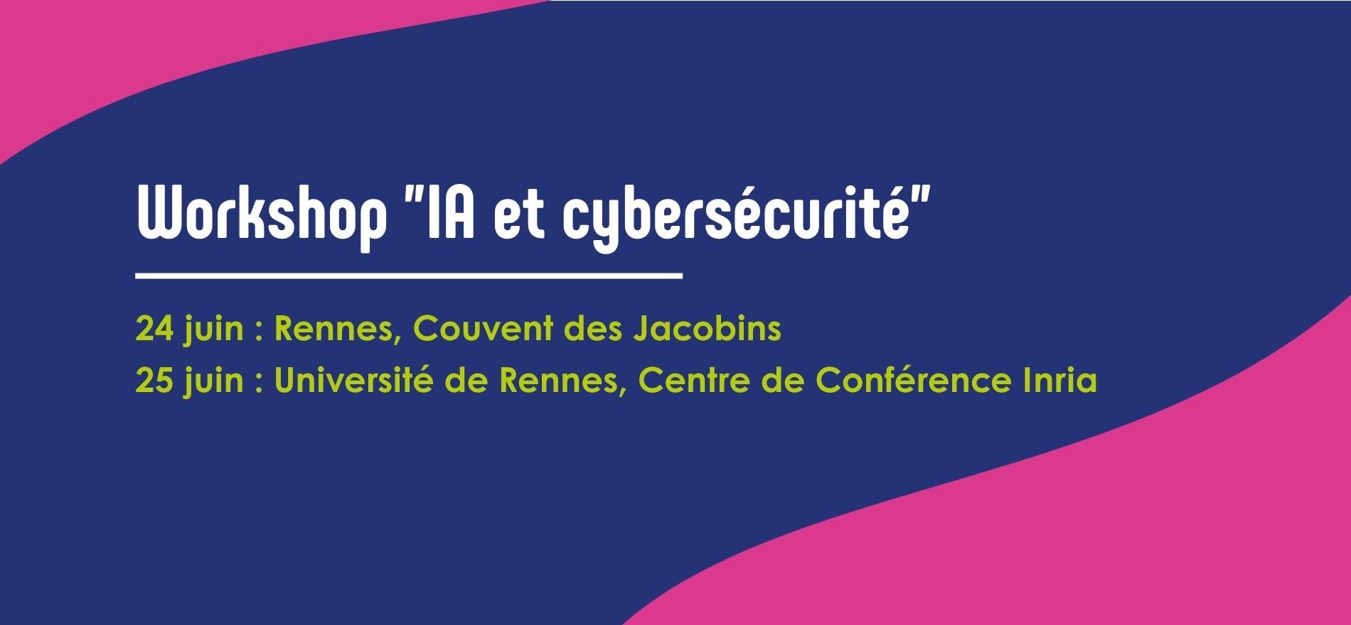Workshop IA et cybersécurité — Rennes, événement Tier 3 sélectionné par Agenda Tech